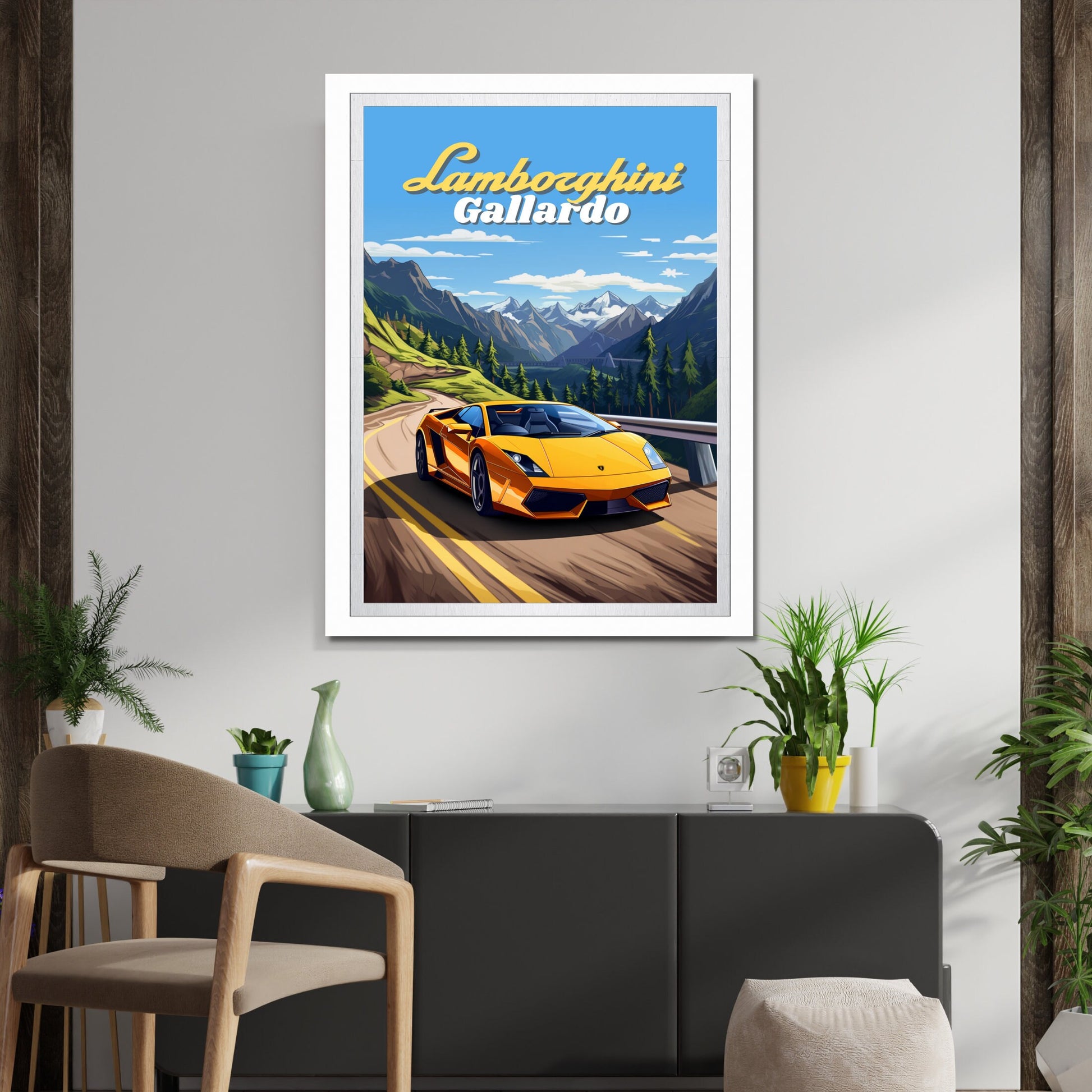 Lamborghini Gallardo Print