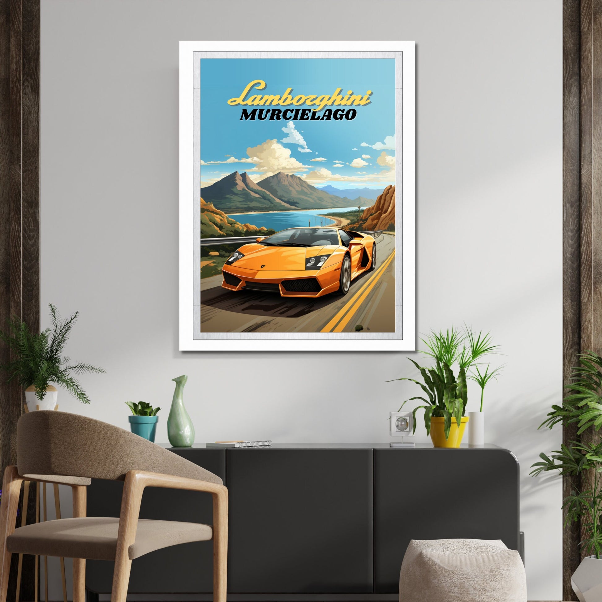 Lamborghini Murcielago Poster