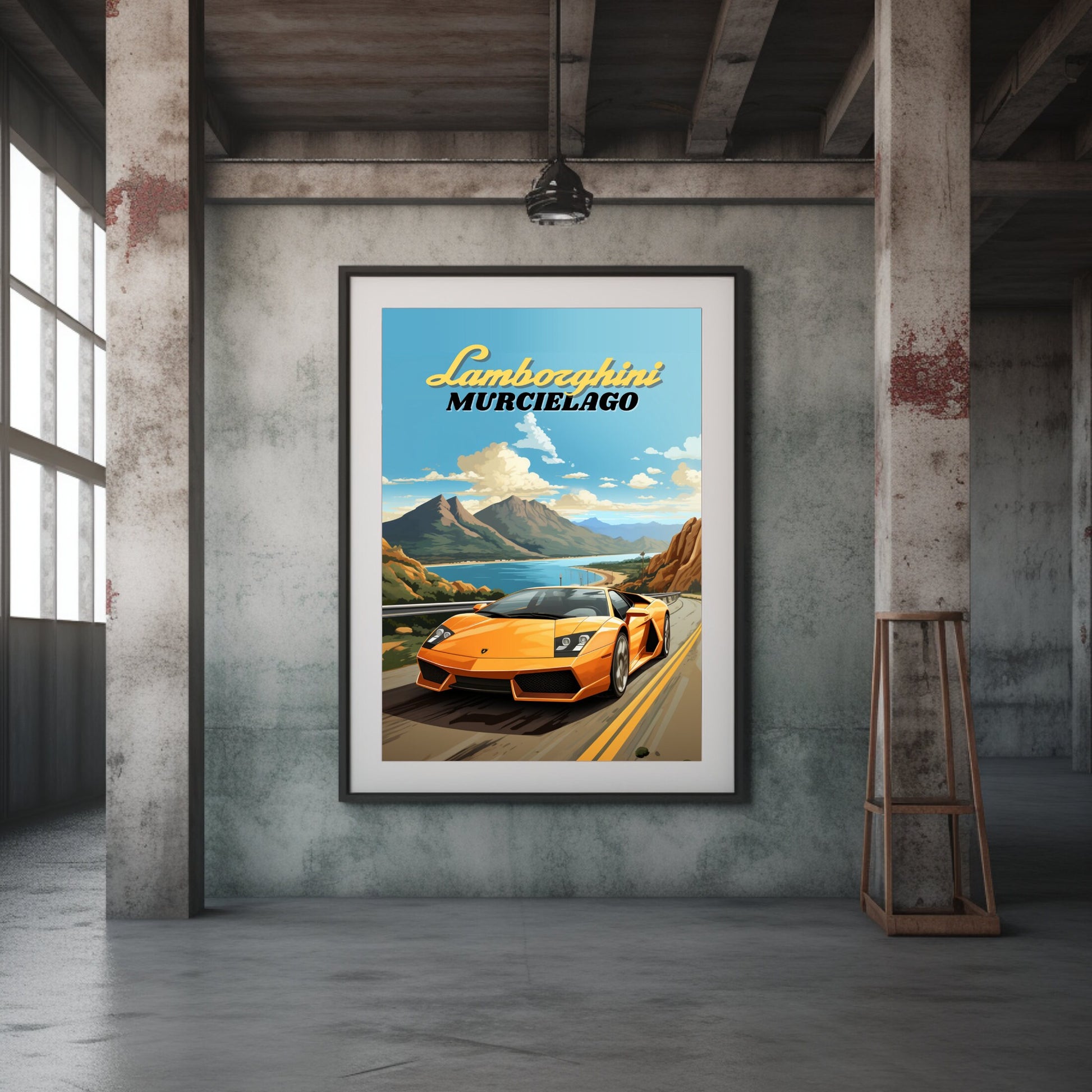 Lamborghini Murcielago Poster