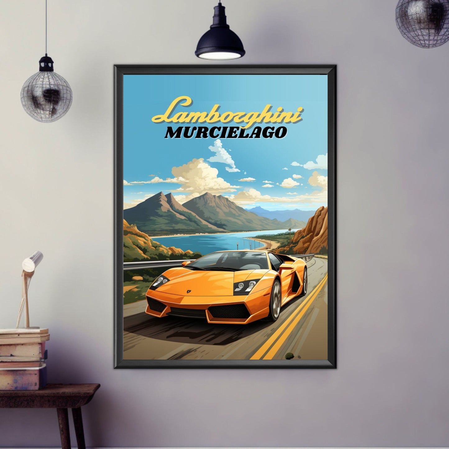 Lamborghini Murcielago Poster