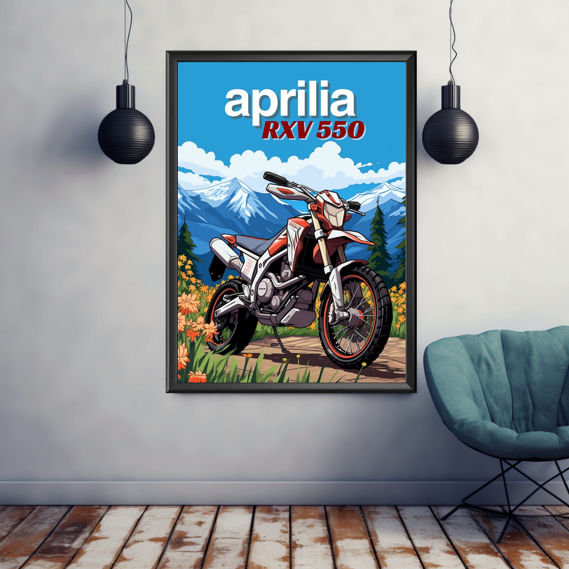 Aprilia RXV 550 Print