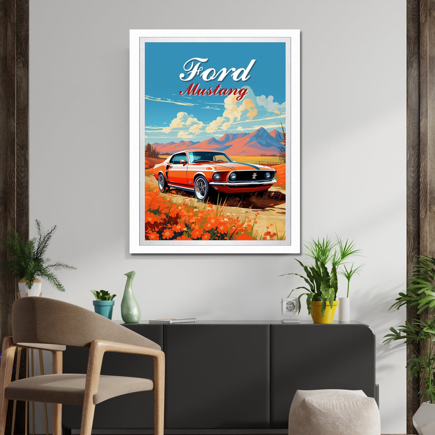 Ford Mustang 1970 Poster