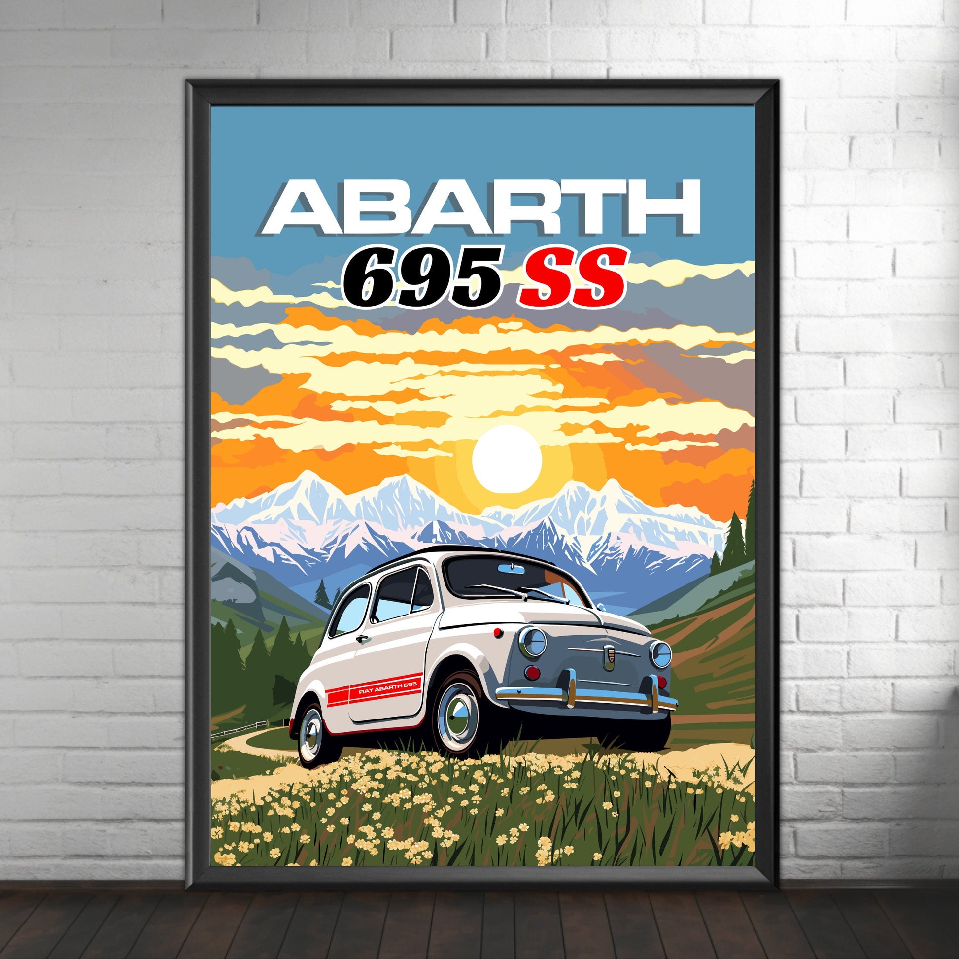 Abarth 695 SS Print