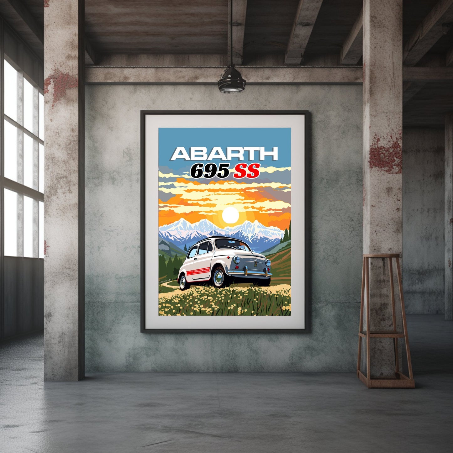 Abarth 695 SS Print