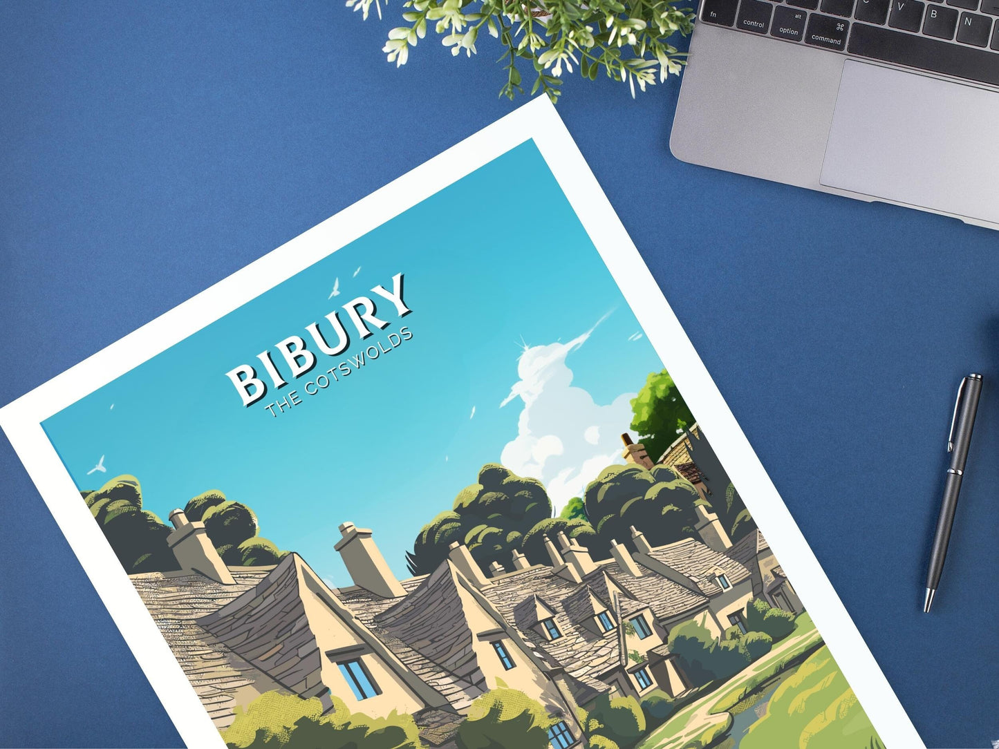 Bibury The Cotswolds print