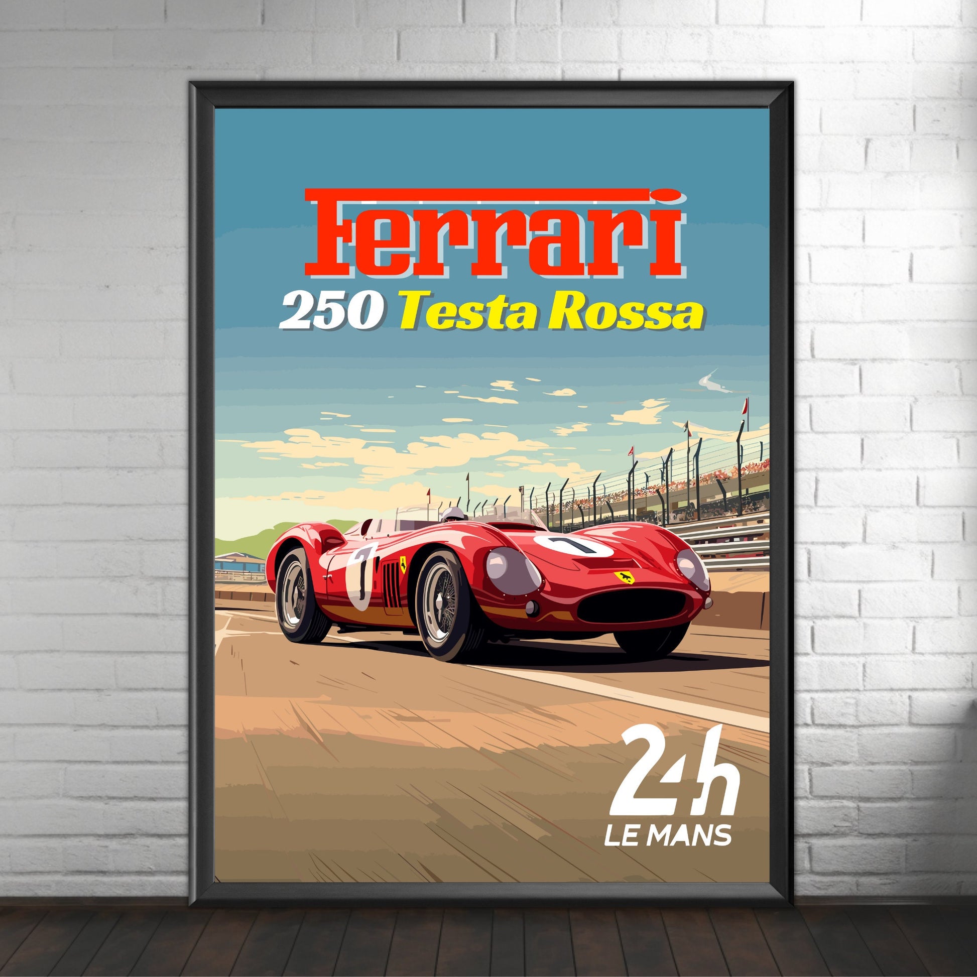 Ferrari 250 Testa Rossa Plus Print