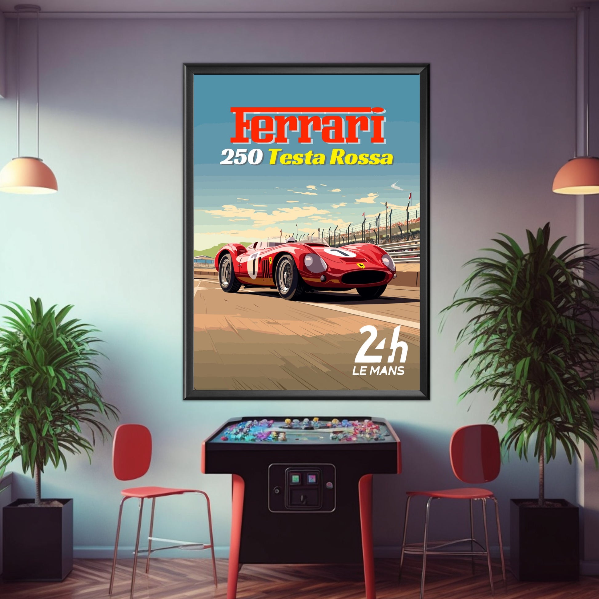 Ferrari 250 Testa Rossa Plus Print