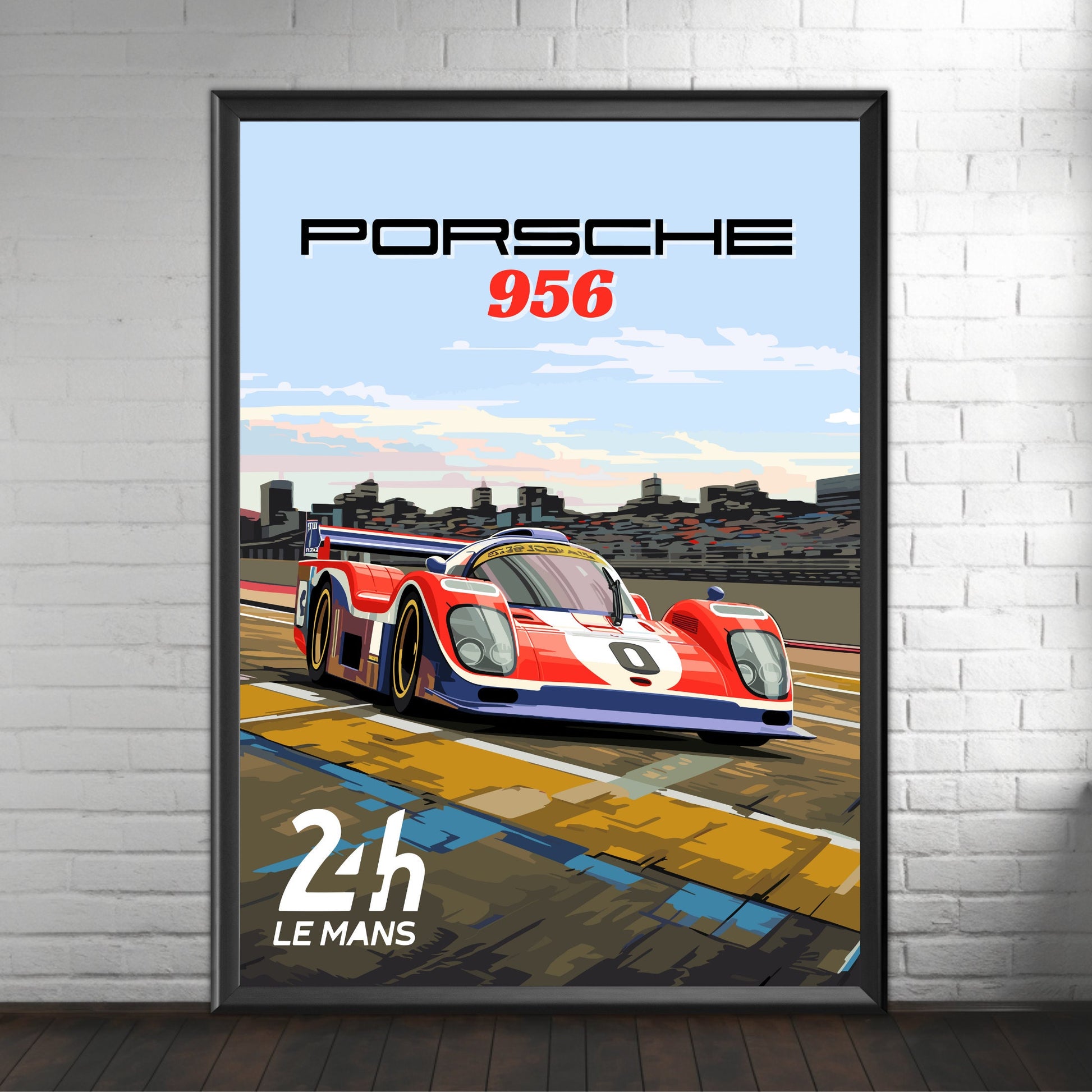 Porsche 956 Print