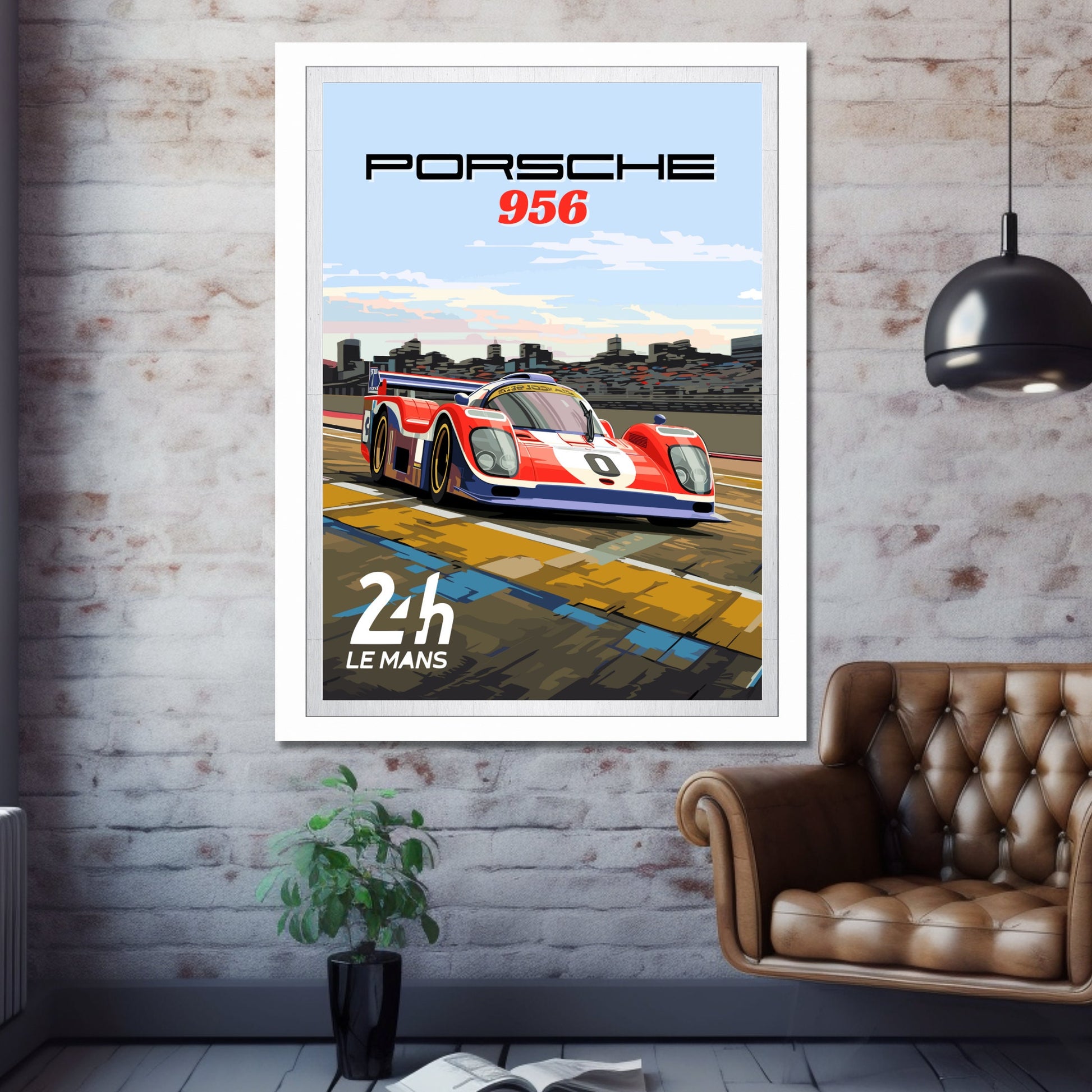 Porsche 956 Print