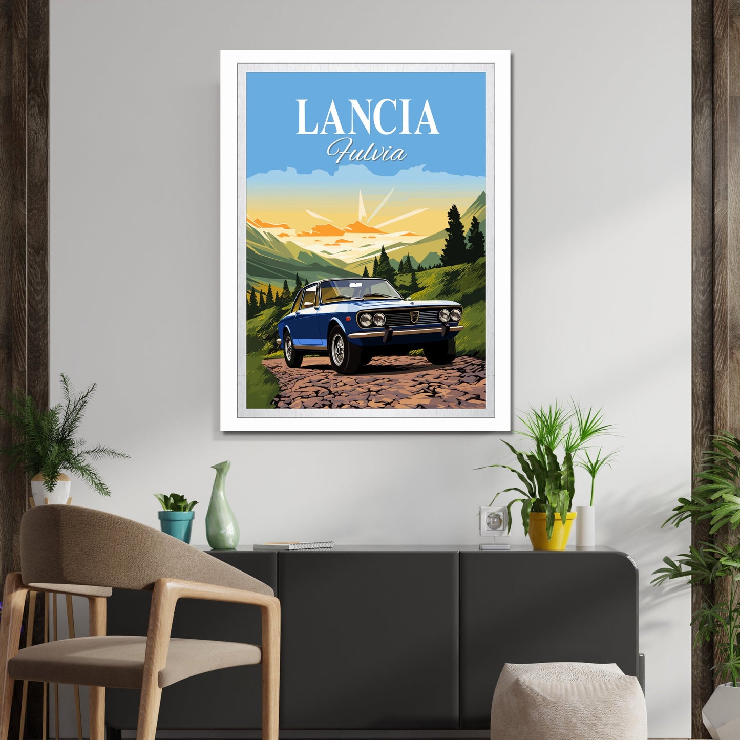 Lancia Fulvia Print