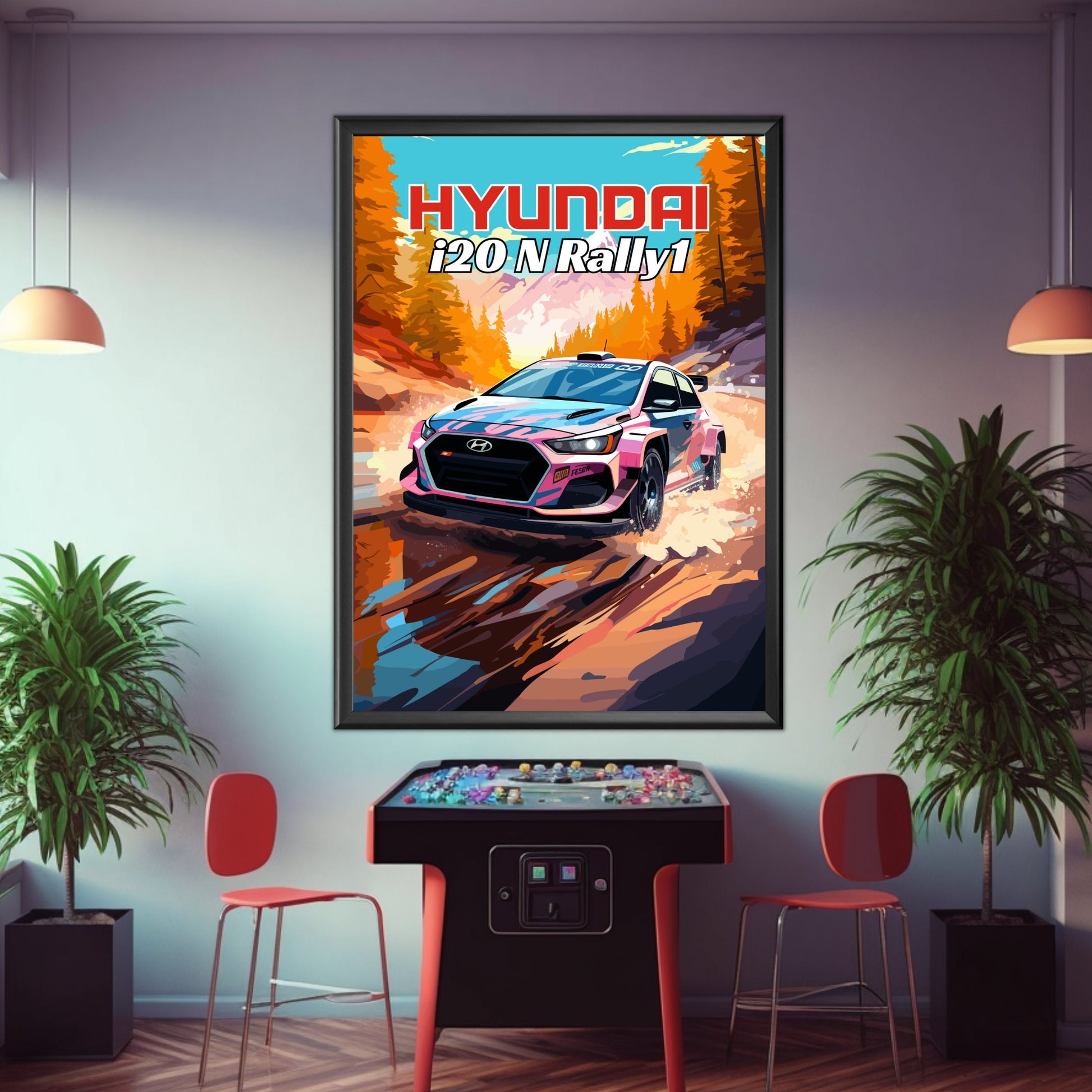 Hyundai i20 N Rally1 Poster