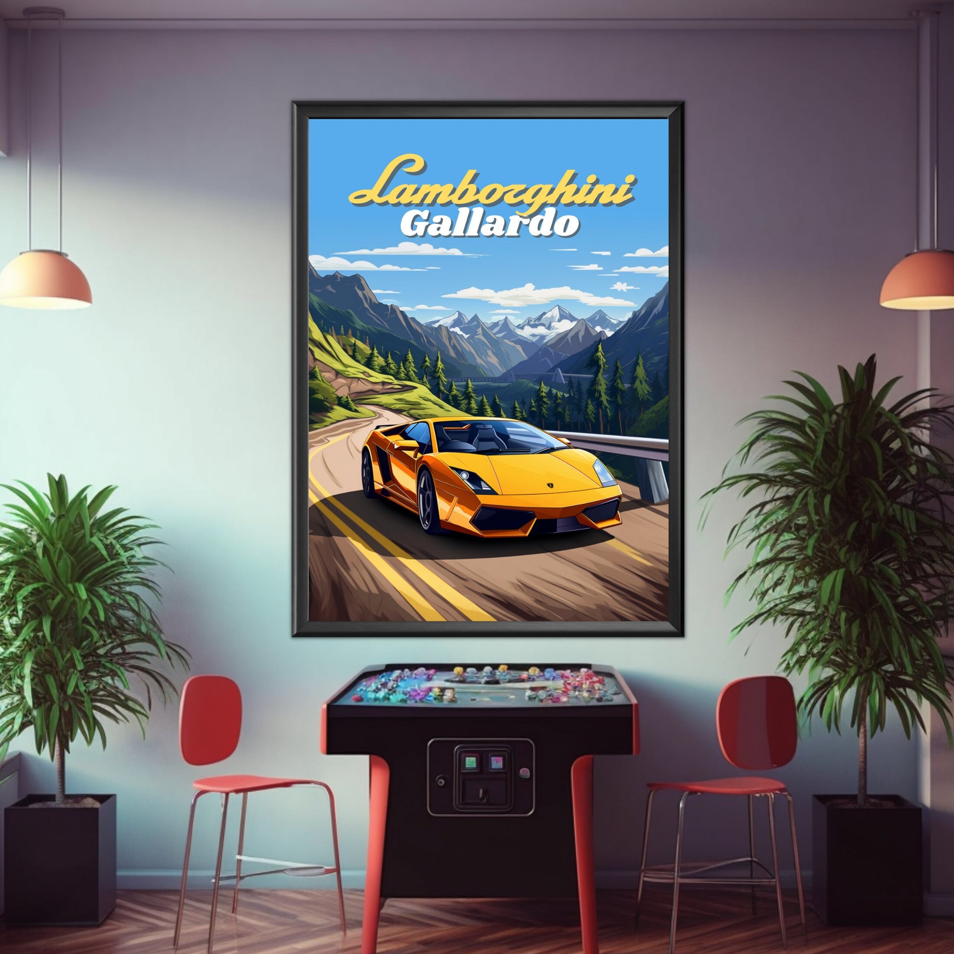 Lamborghini Gallardo Print