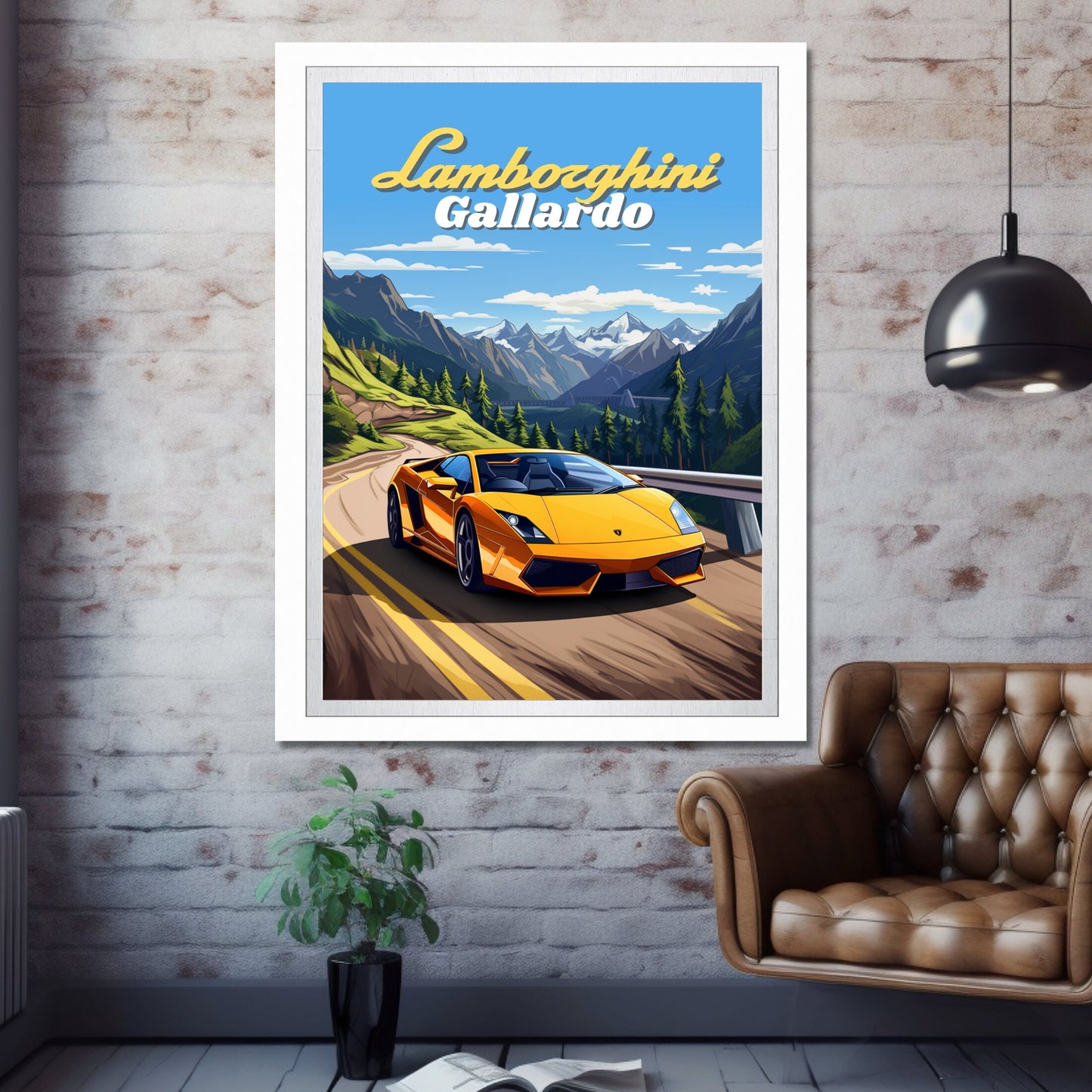 Lamborghini Gallardo Print