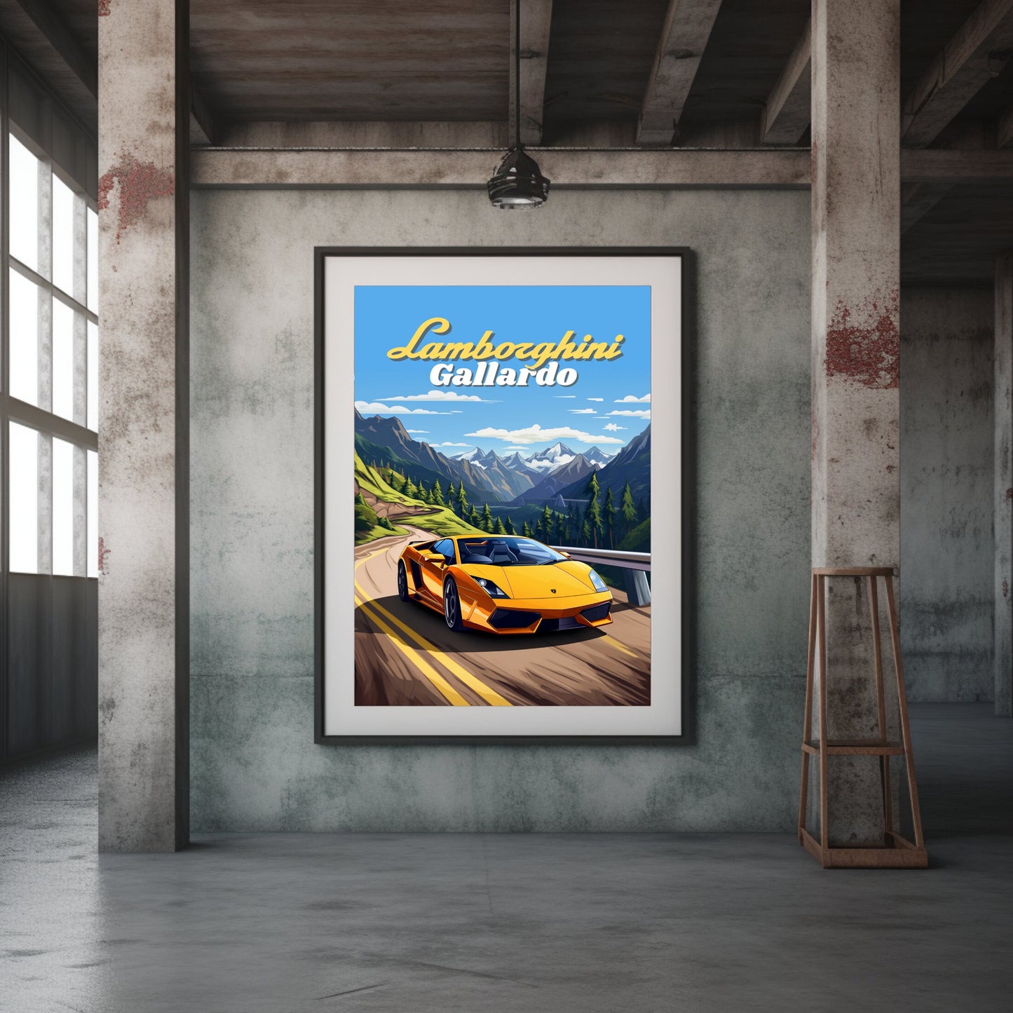 Lamborghini Gallardo Print