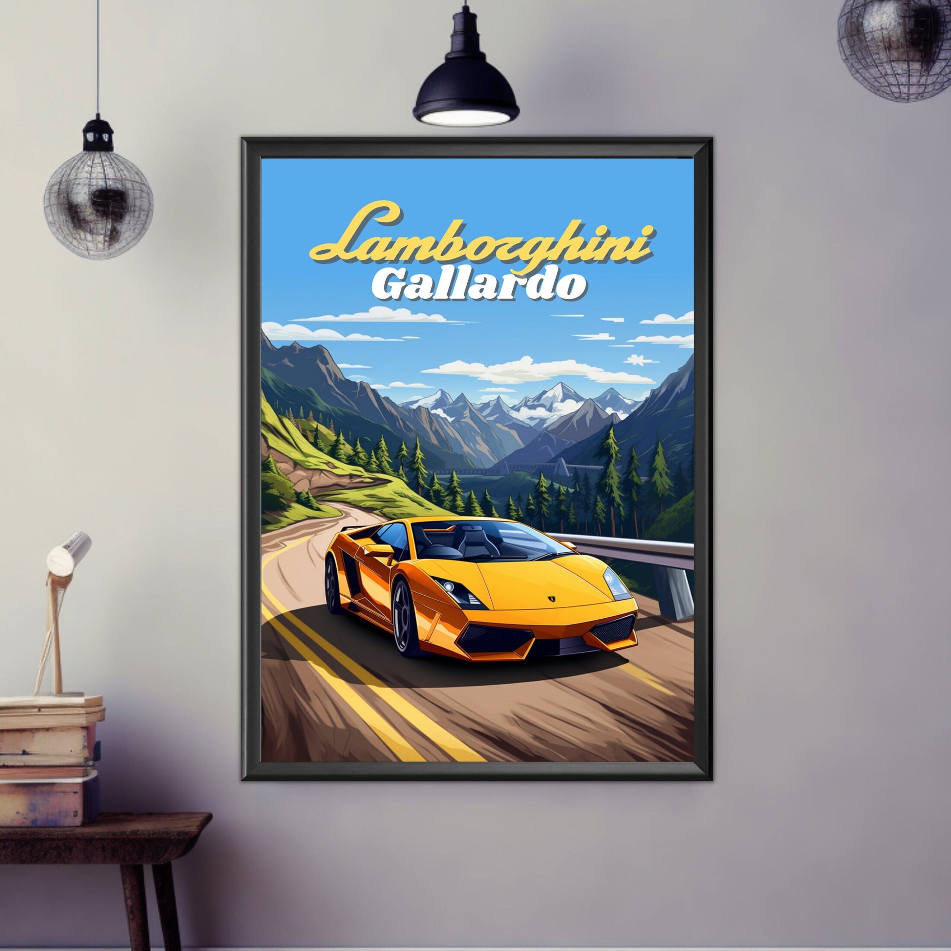 Lamborghini Gallardo Print