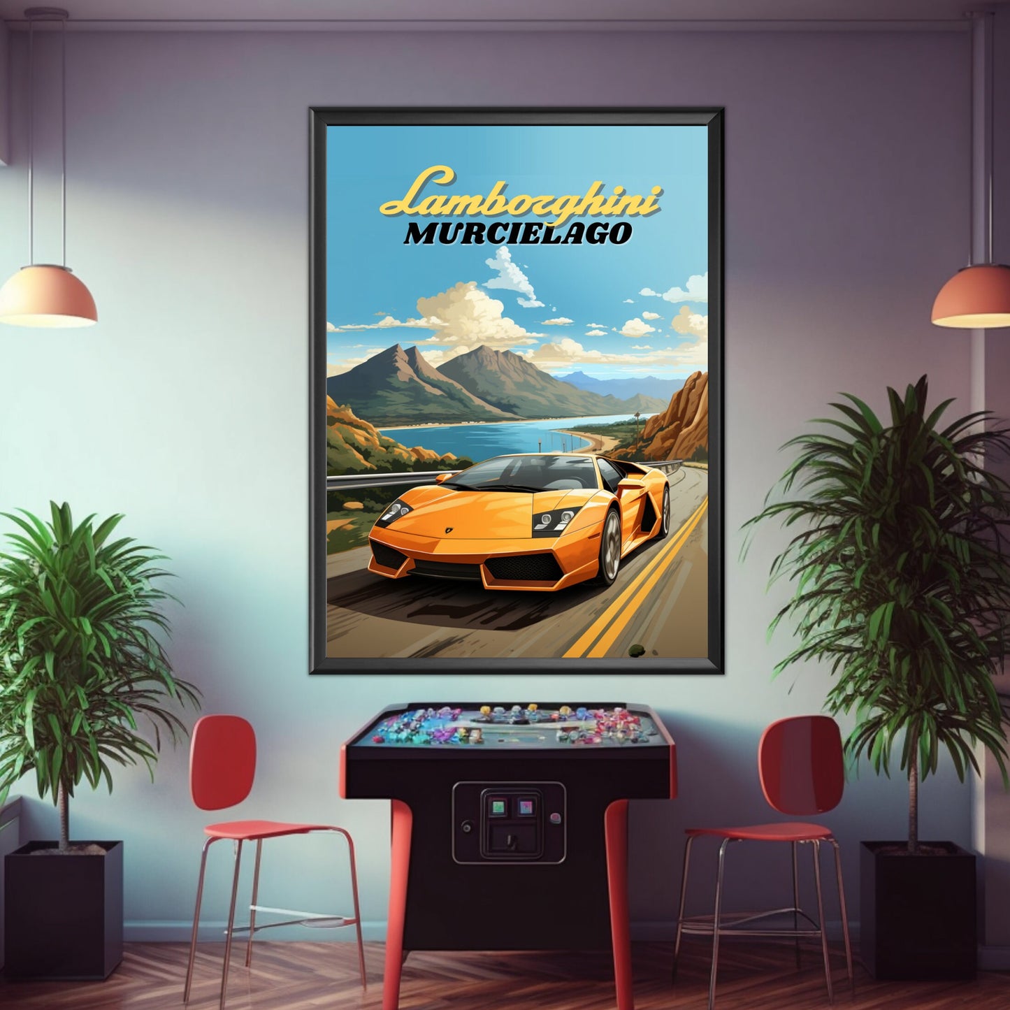 Lamborghini Murcielago Poster