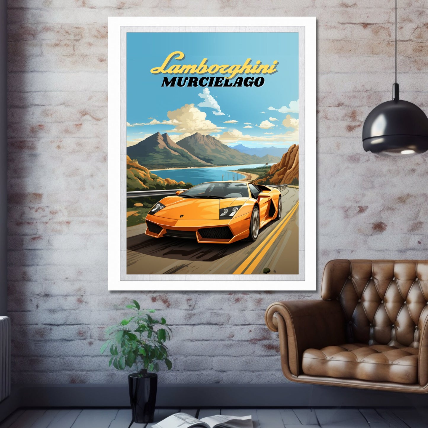 Lamborghini Murcielago Poster