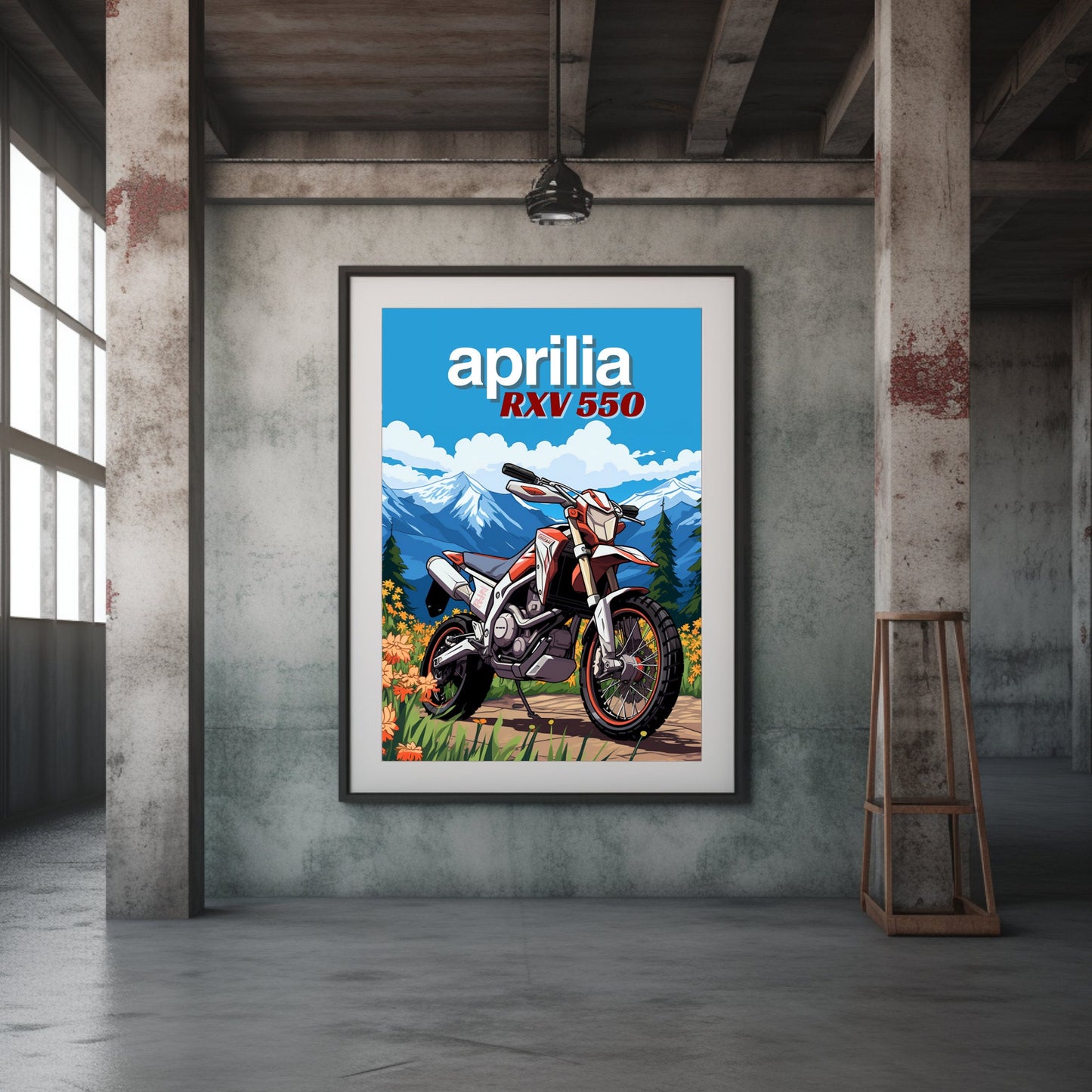 Aprilia RXV 550 Print