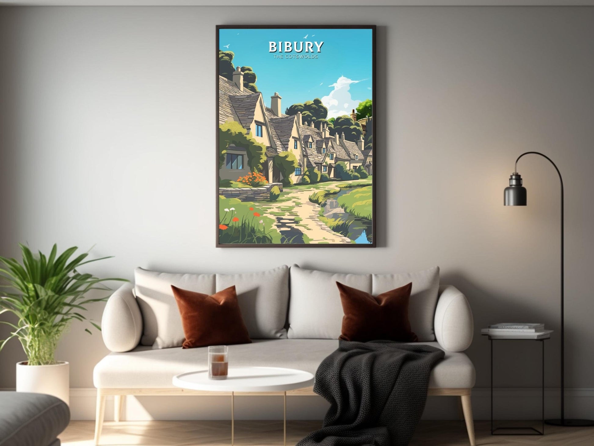 Bibury The Cotswolds print