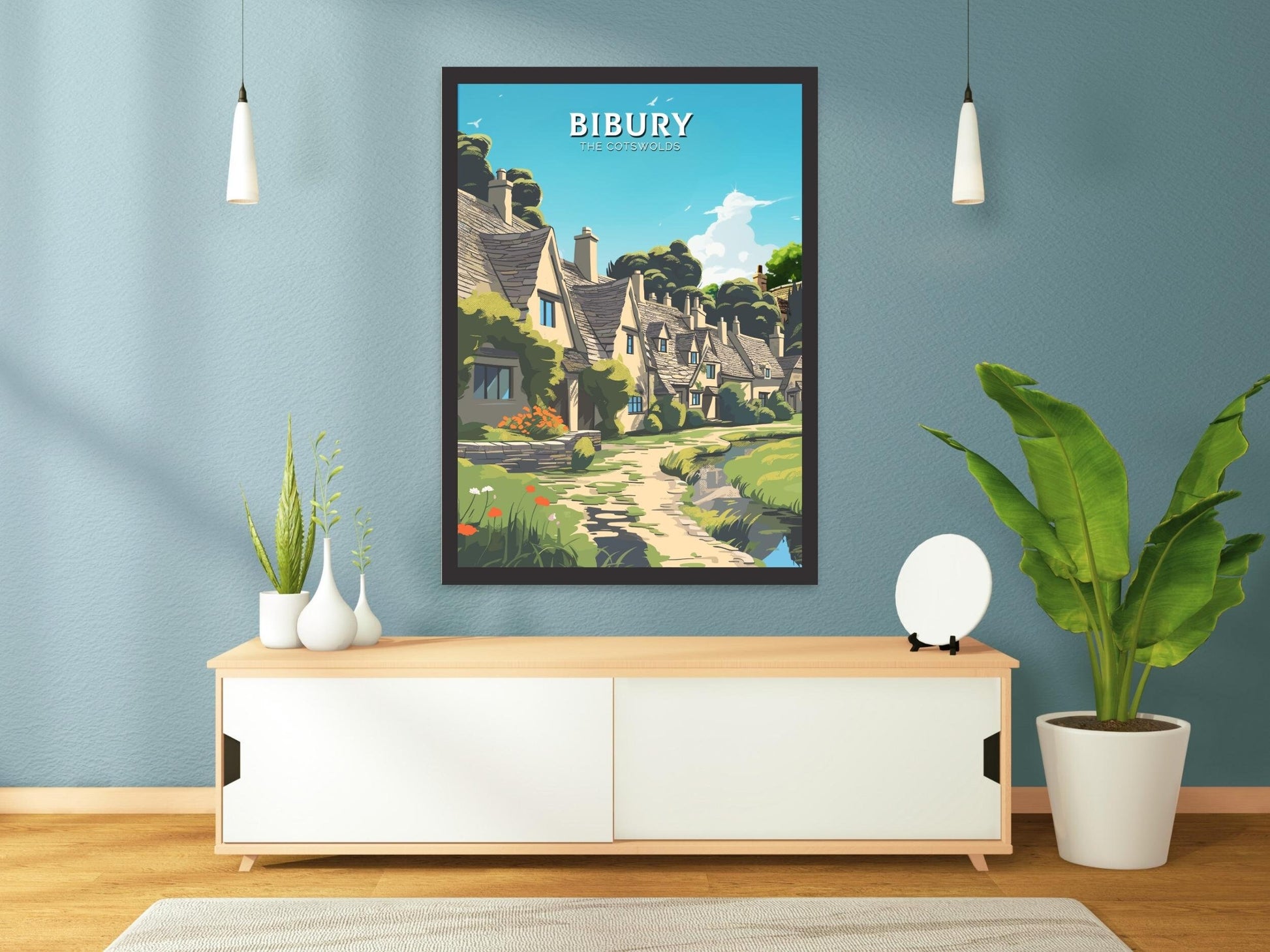 Bibury The Cotswolds print