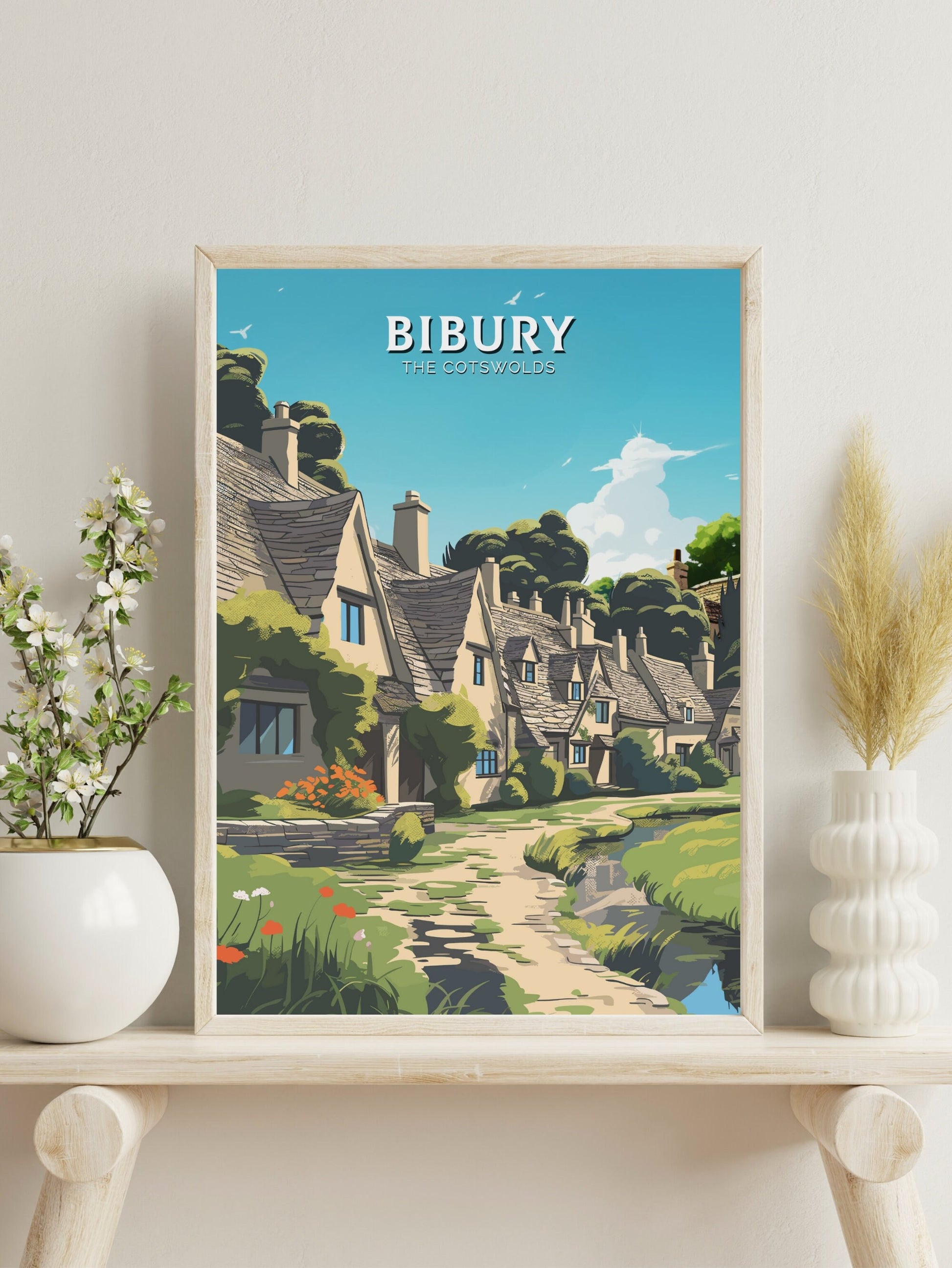 Bibury The Cotswolds print