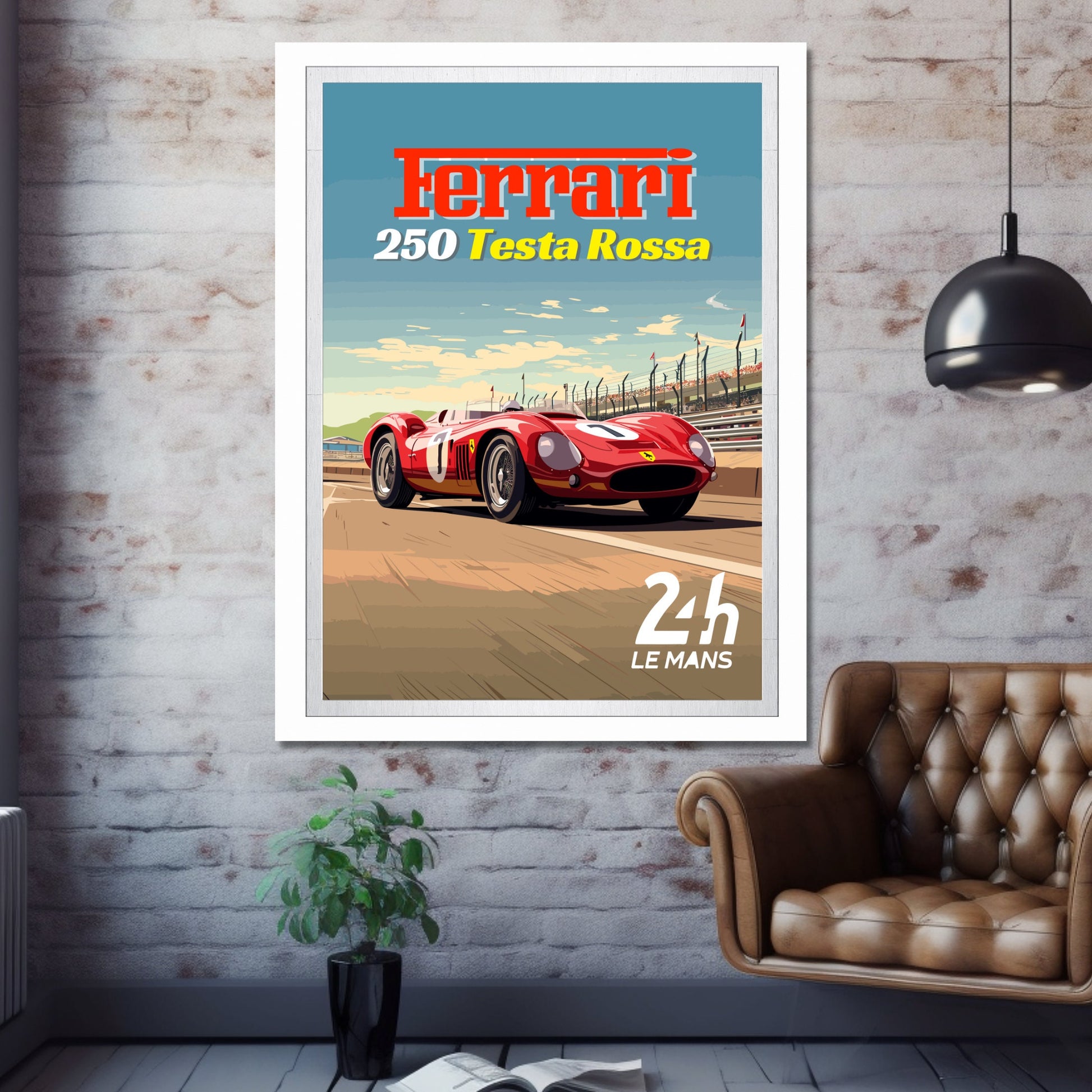 Ferrari 250 Testa Rossa Plus Print