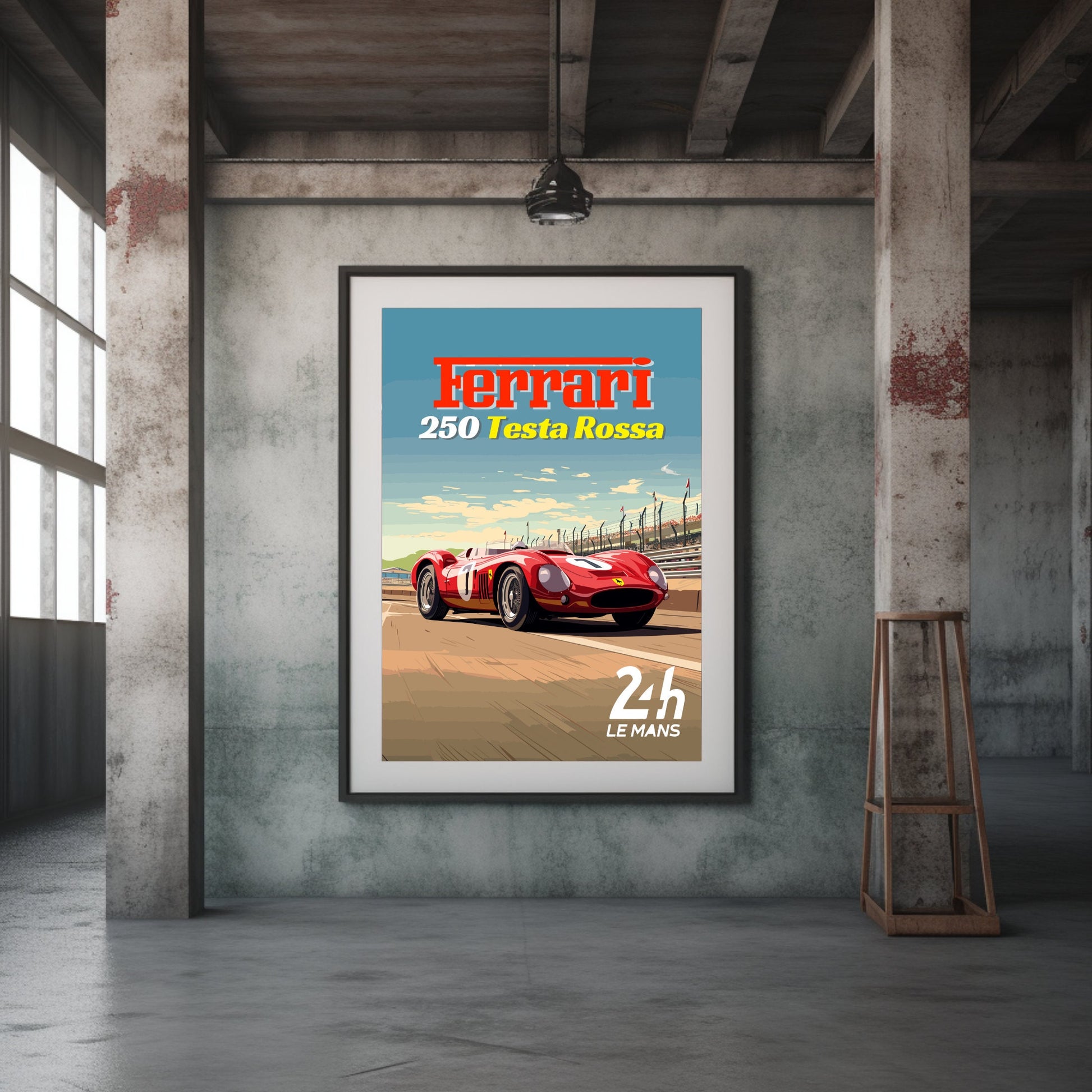 Ferrari 250 Testa Rossa Plus Print