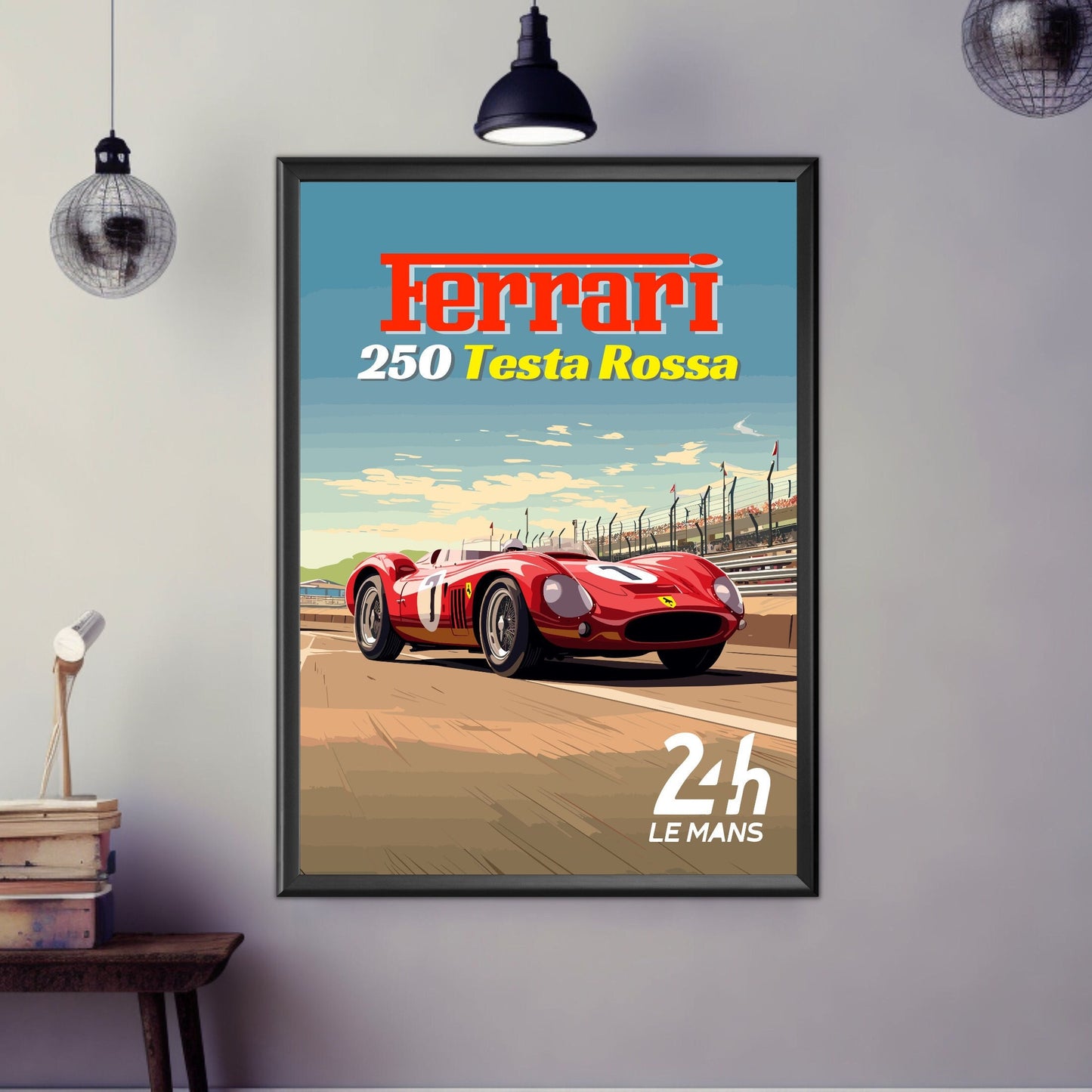 Ferrari 250 Testa Rossa Plus Print