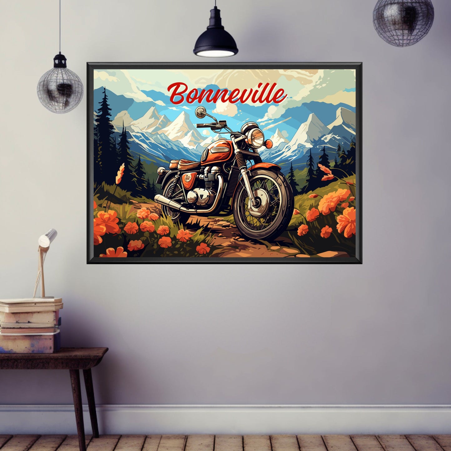 Triumph Bonneville Print