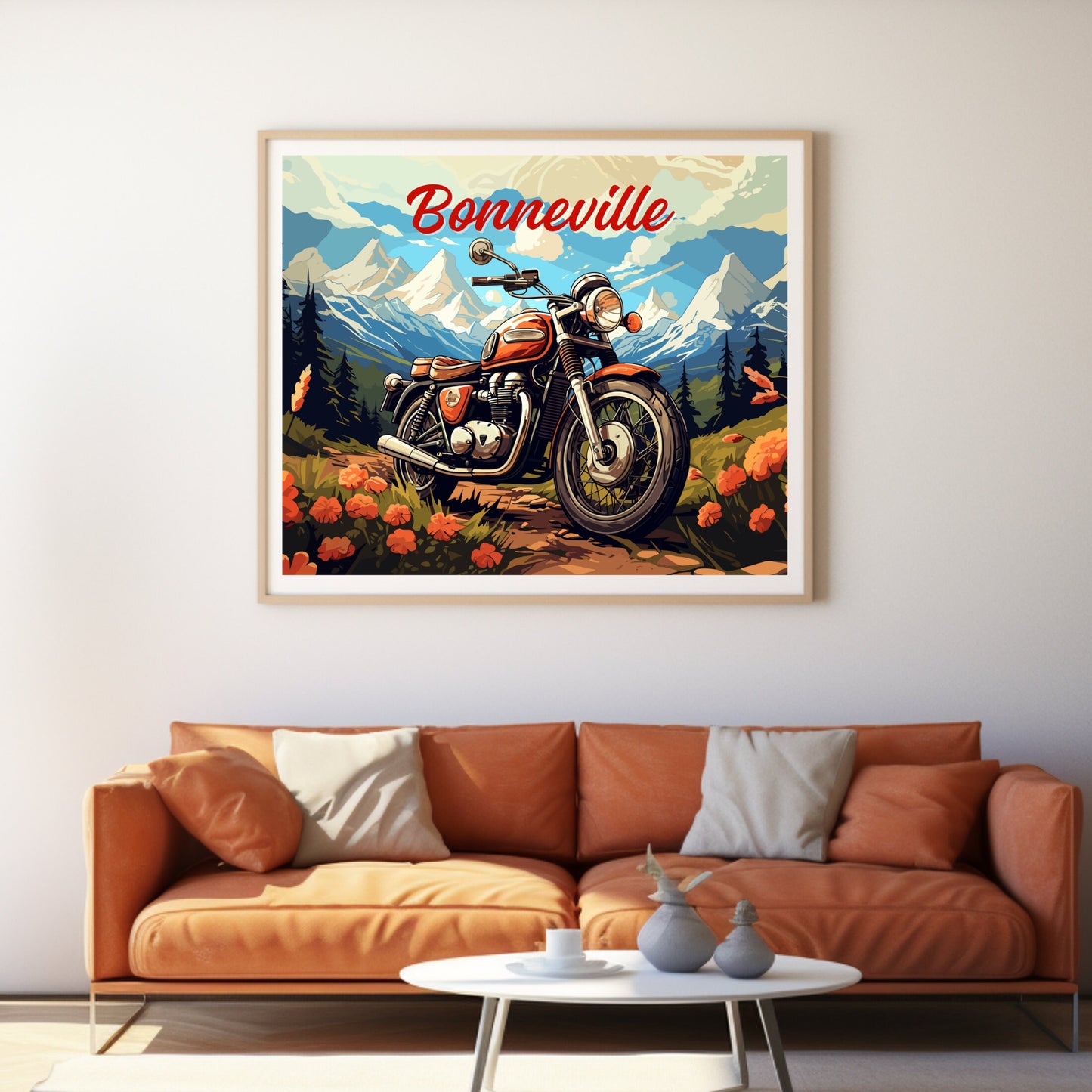 Triumph Bonneville Print