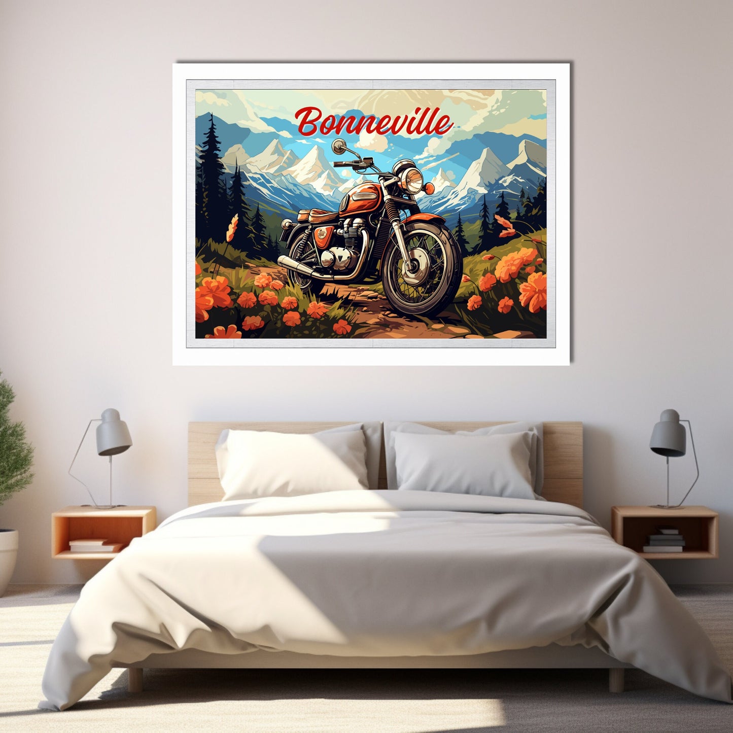 Triumph Bonneville Print