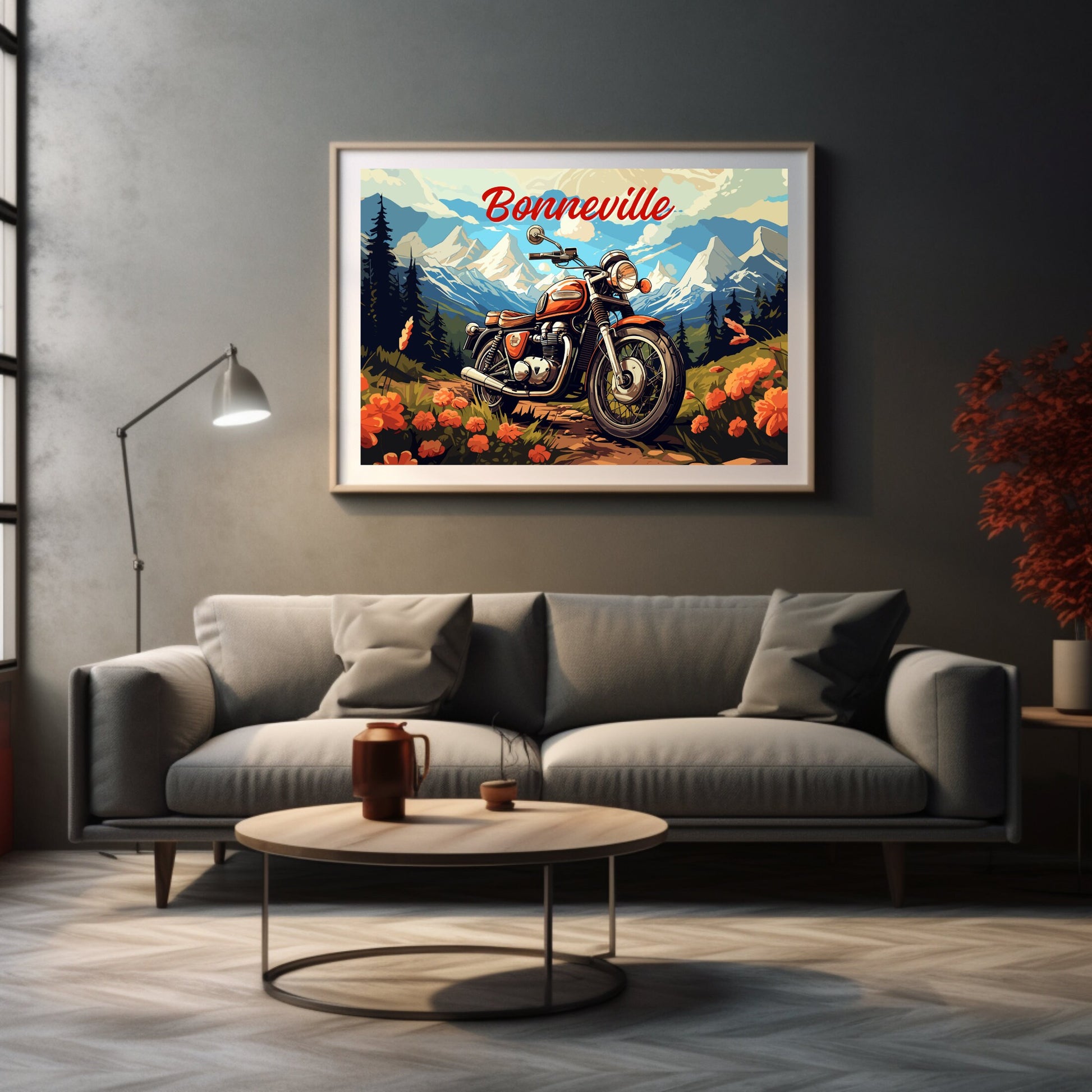 Triumph Bonneville Print