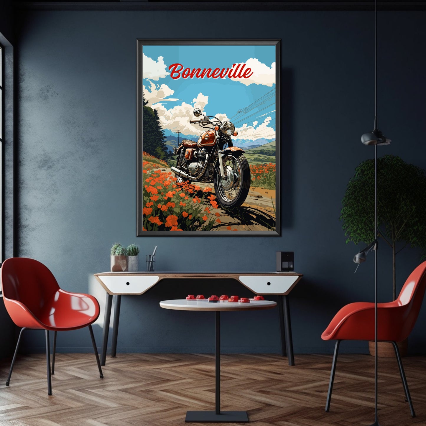 Triumph Bonneville Poster