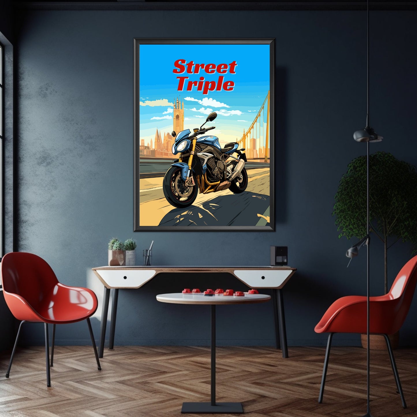 Triumph Street Triple Print