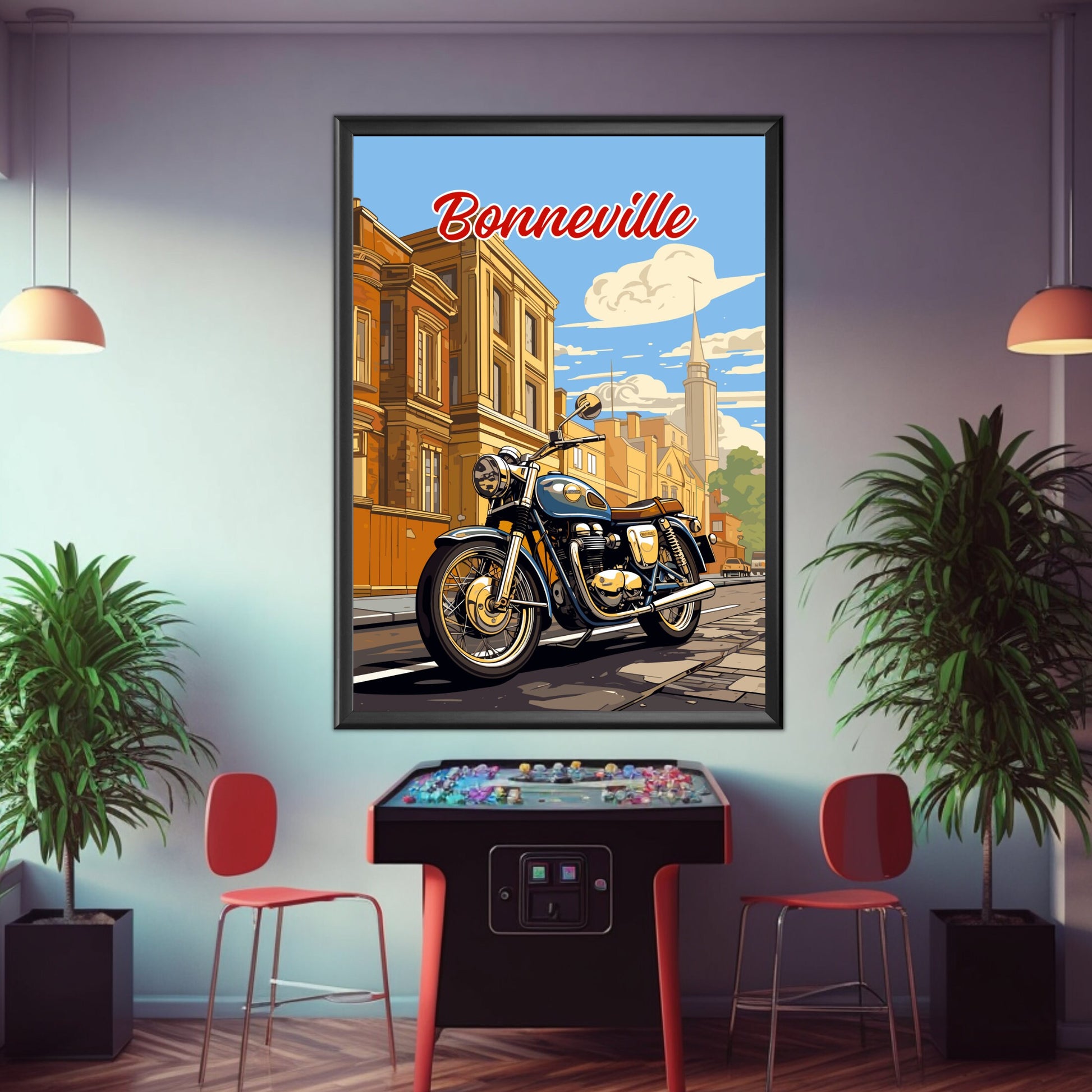 Triumph Bonneville Print