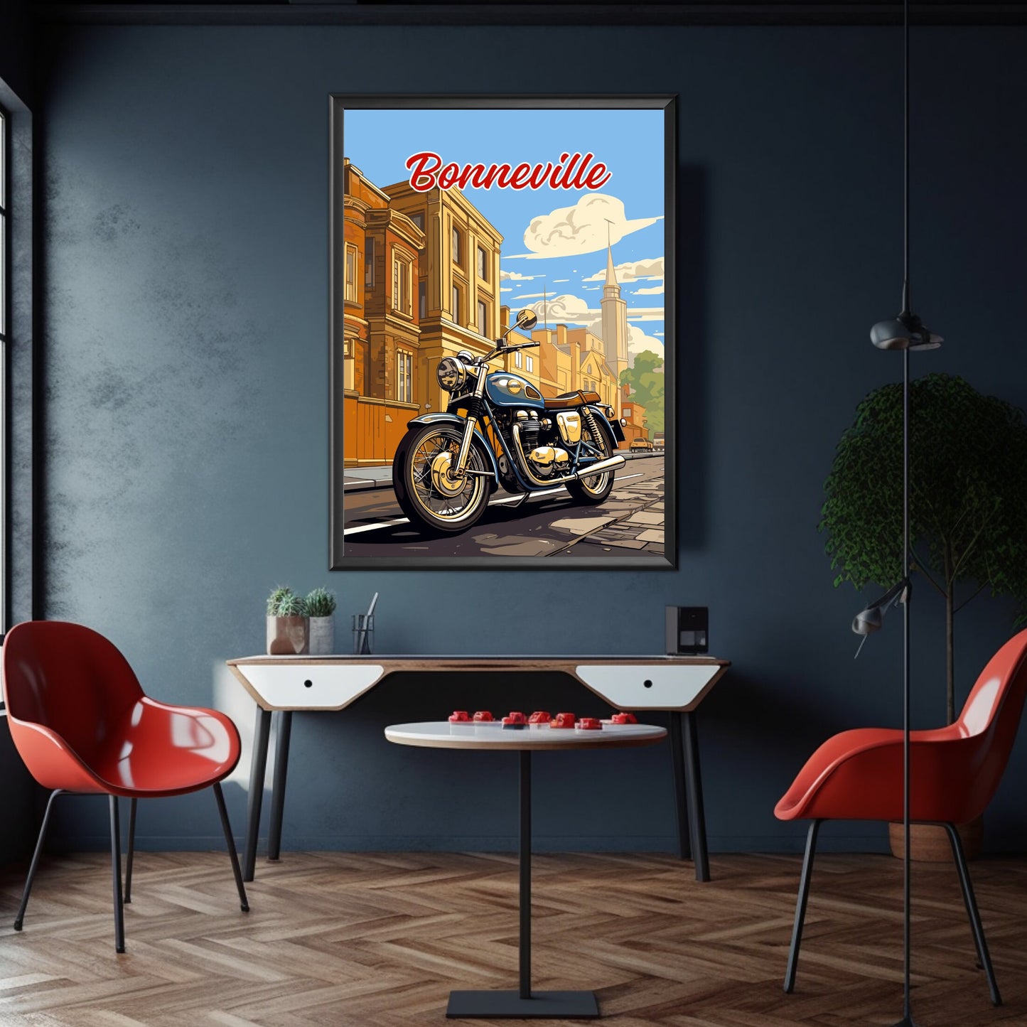 Triumph Bonneville Print