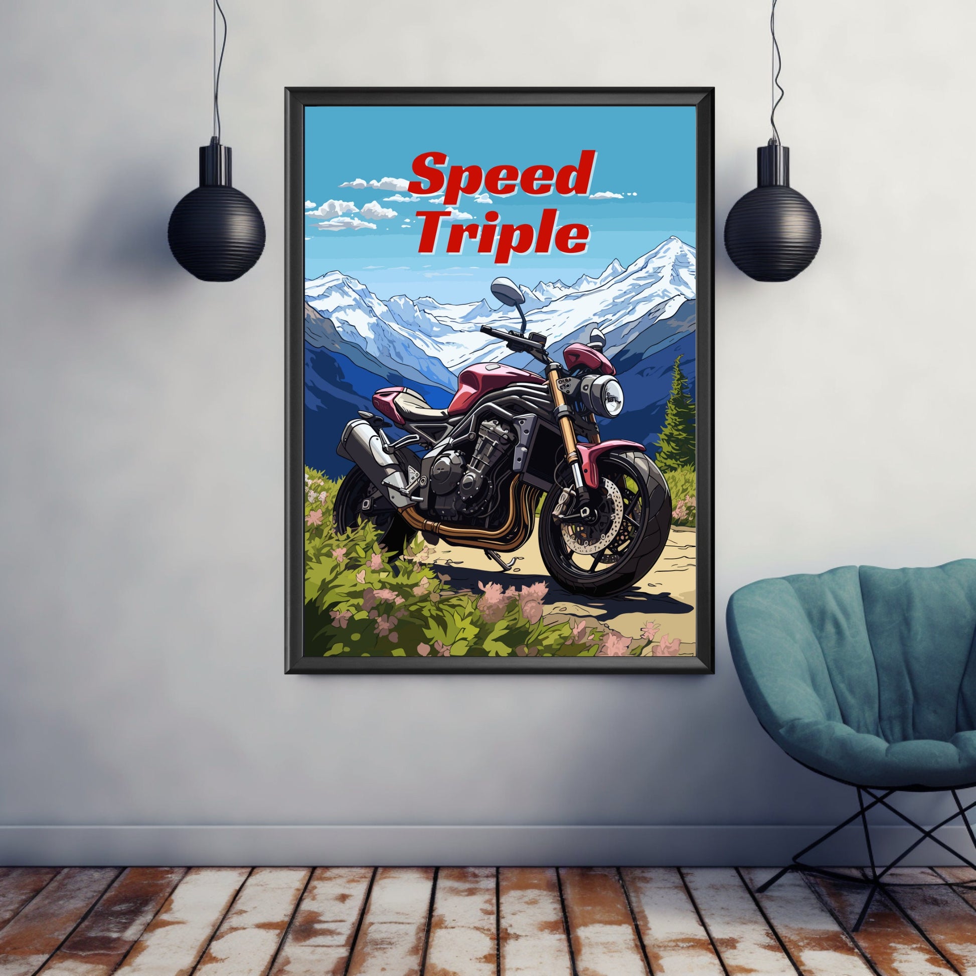 Triumph Speed Triple Print