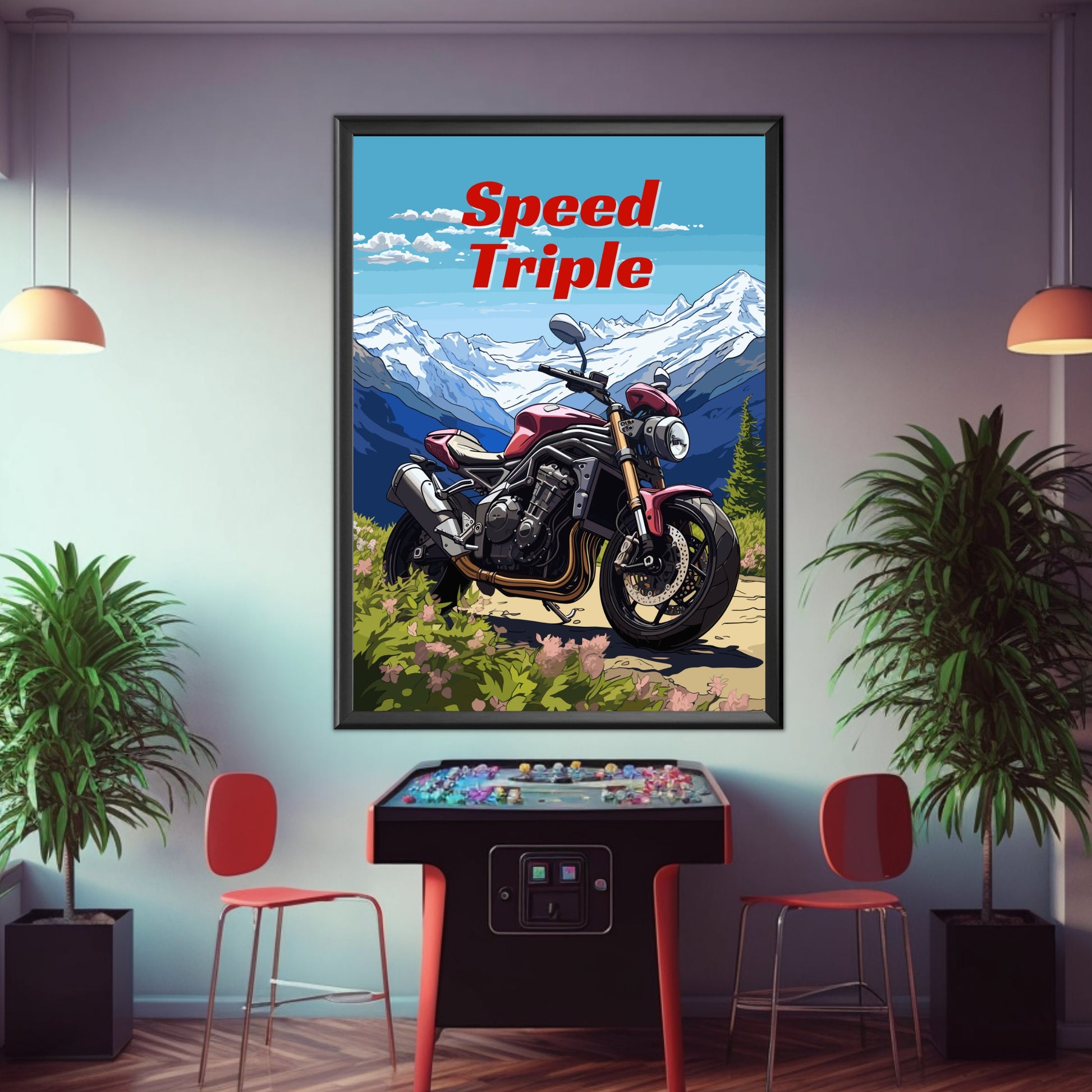 Triumph Speed Triple Print