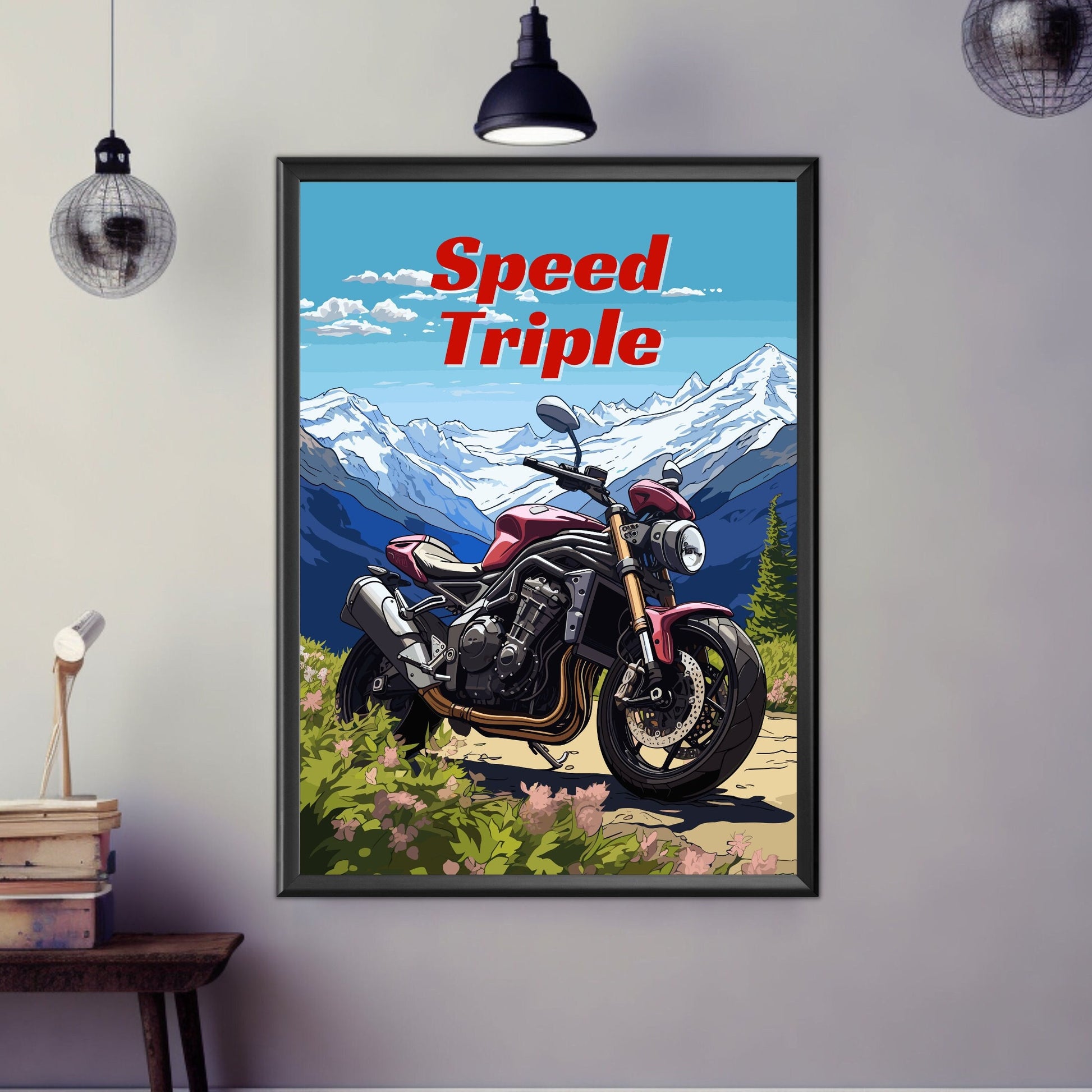 Triumph Speed Triple Print