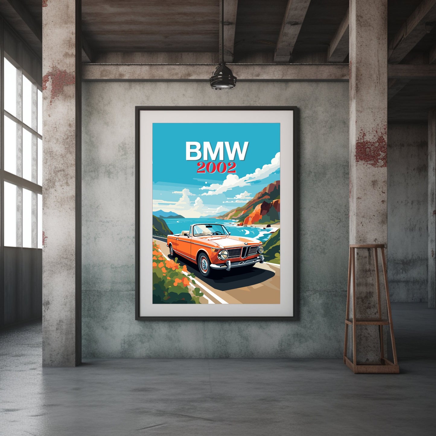 BMW 2002 Print