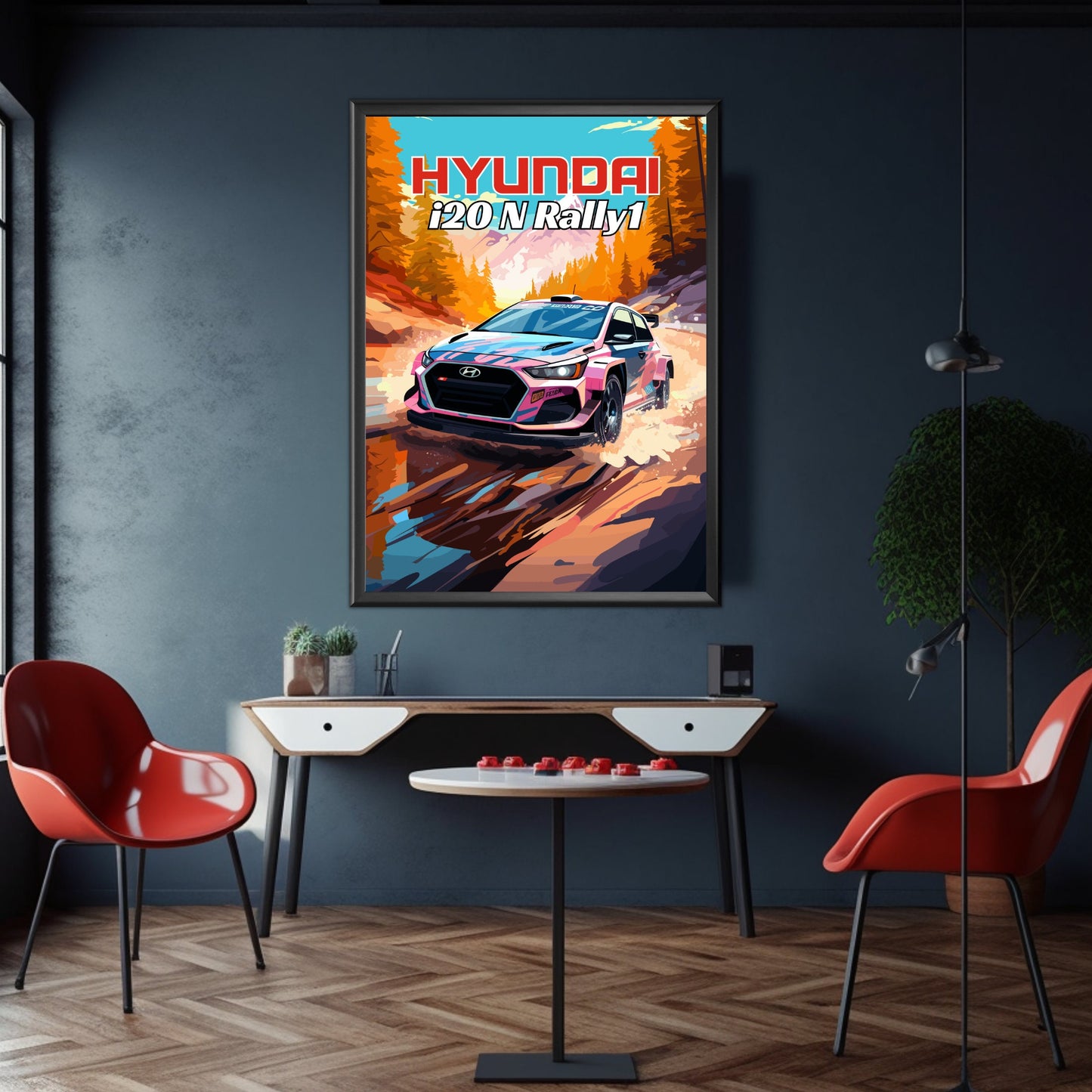 Hyundai i20 N Rally1 Poster