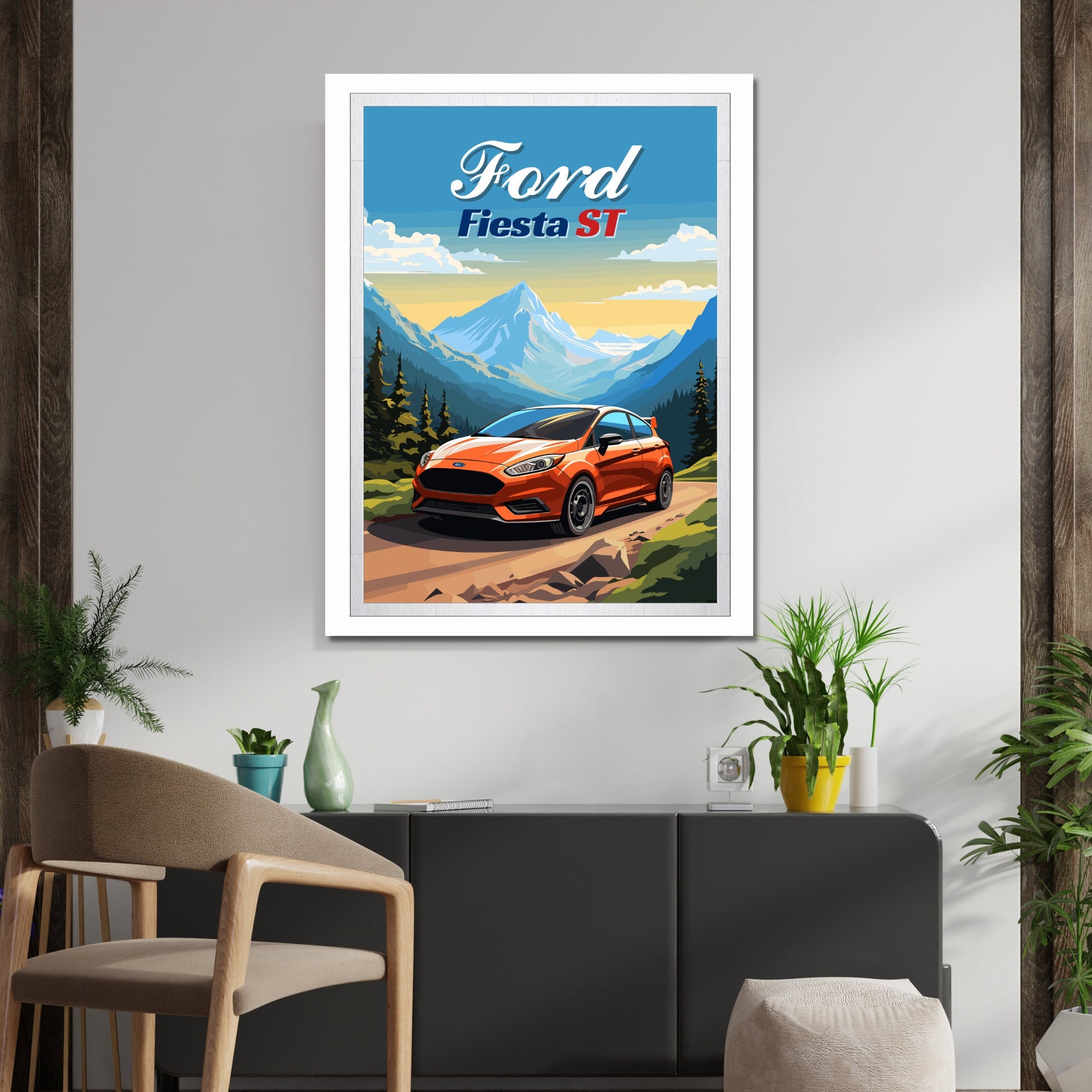 Ford Fiesta ST Print