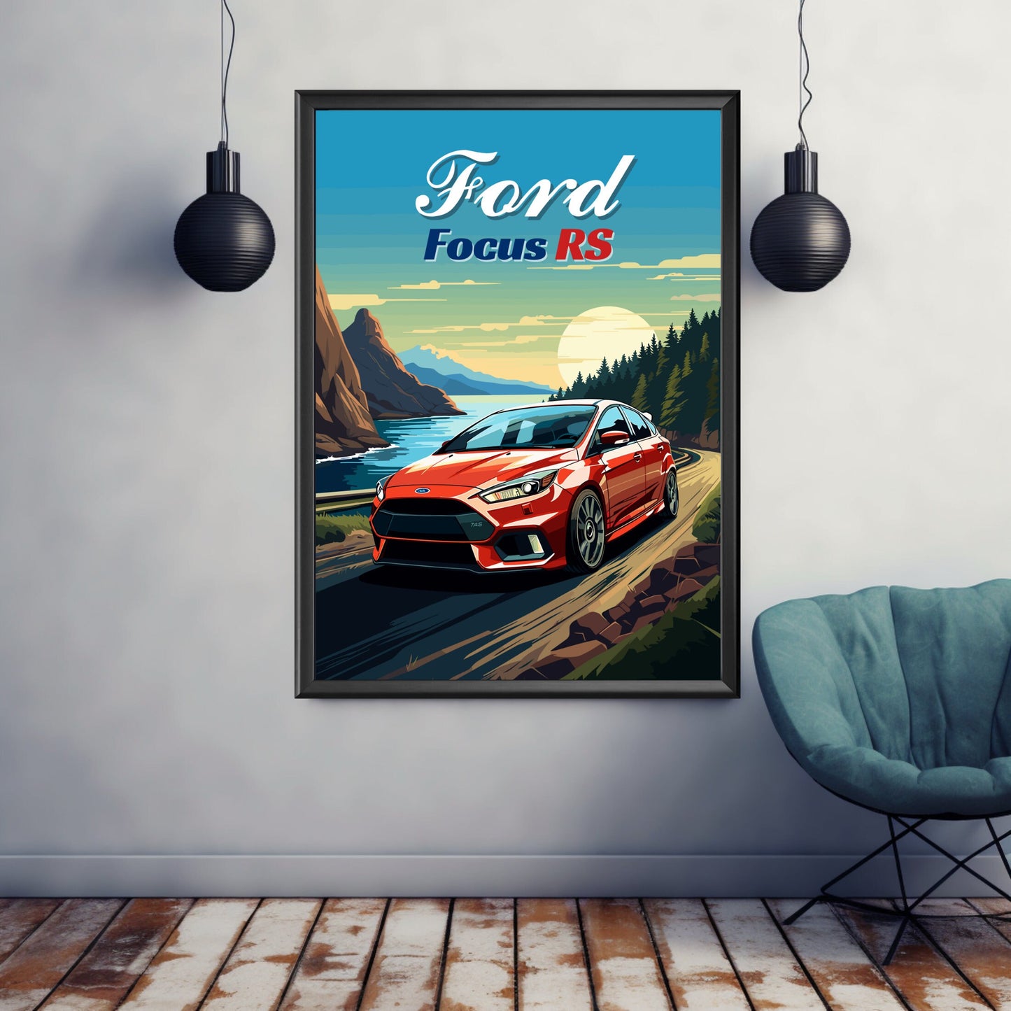 Ford Focus RS Print