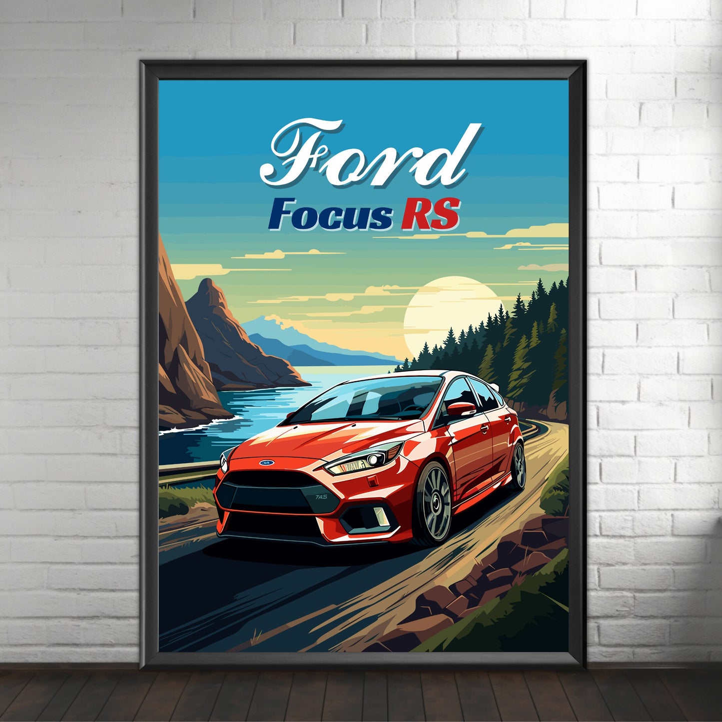 Ford Focus RS Print