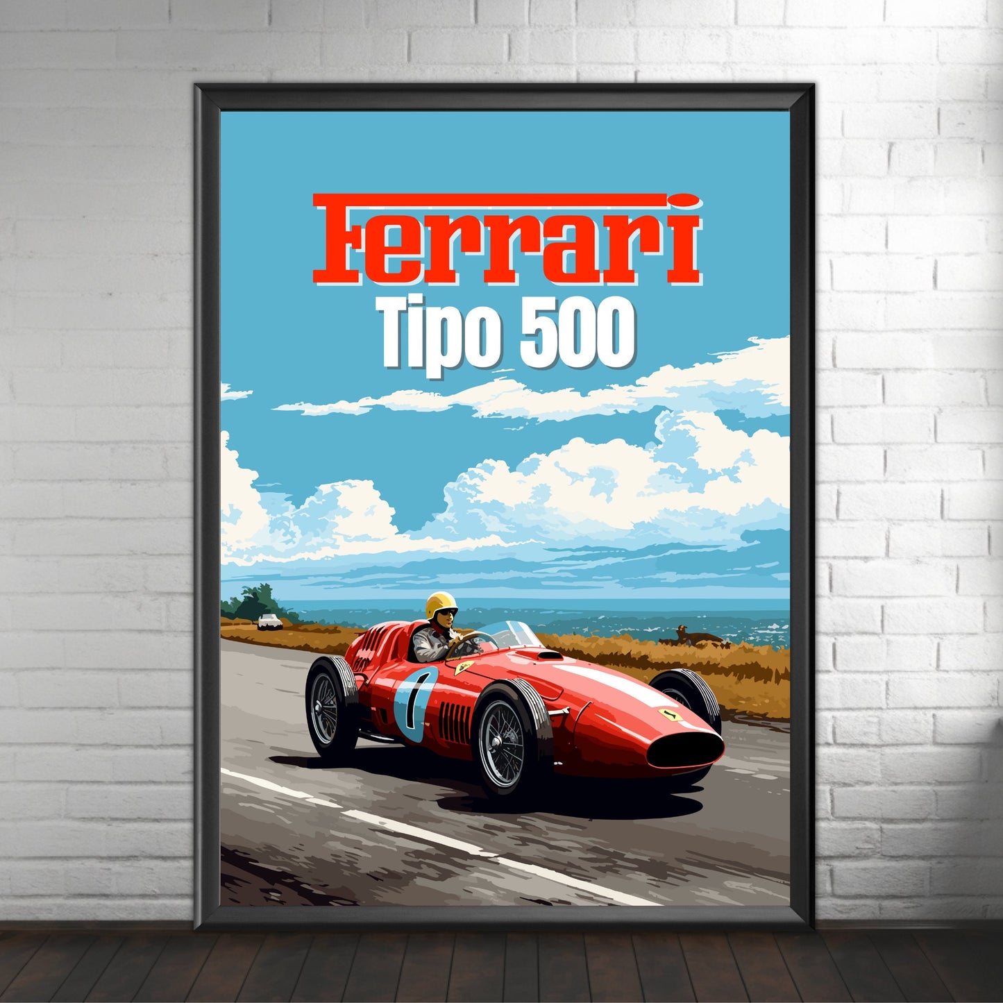 Ferrari Tipo 500 Print