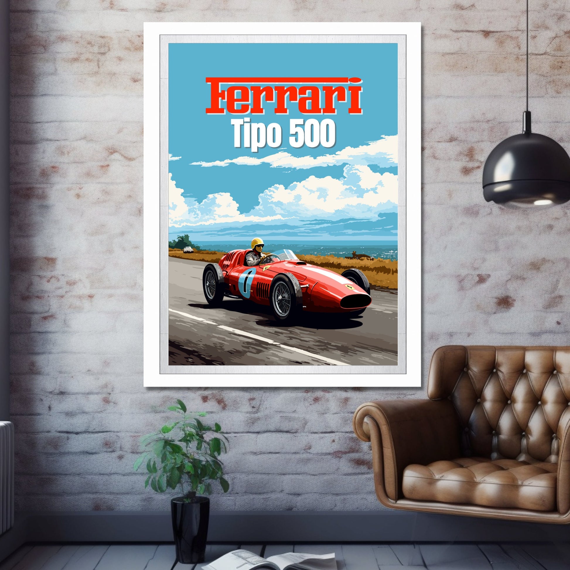 Ferrari Tipo 500 Print