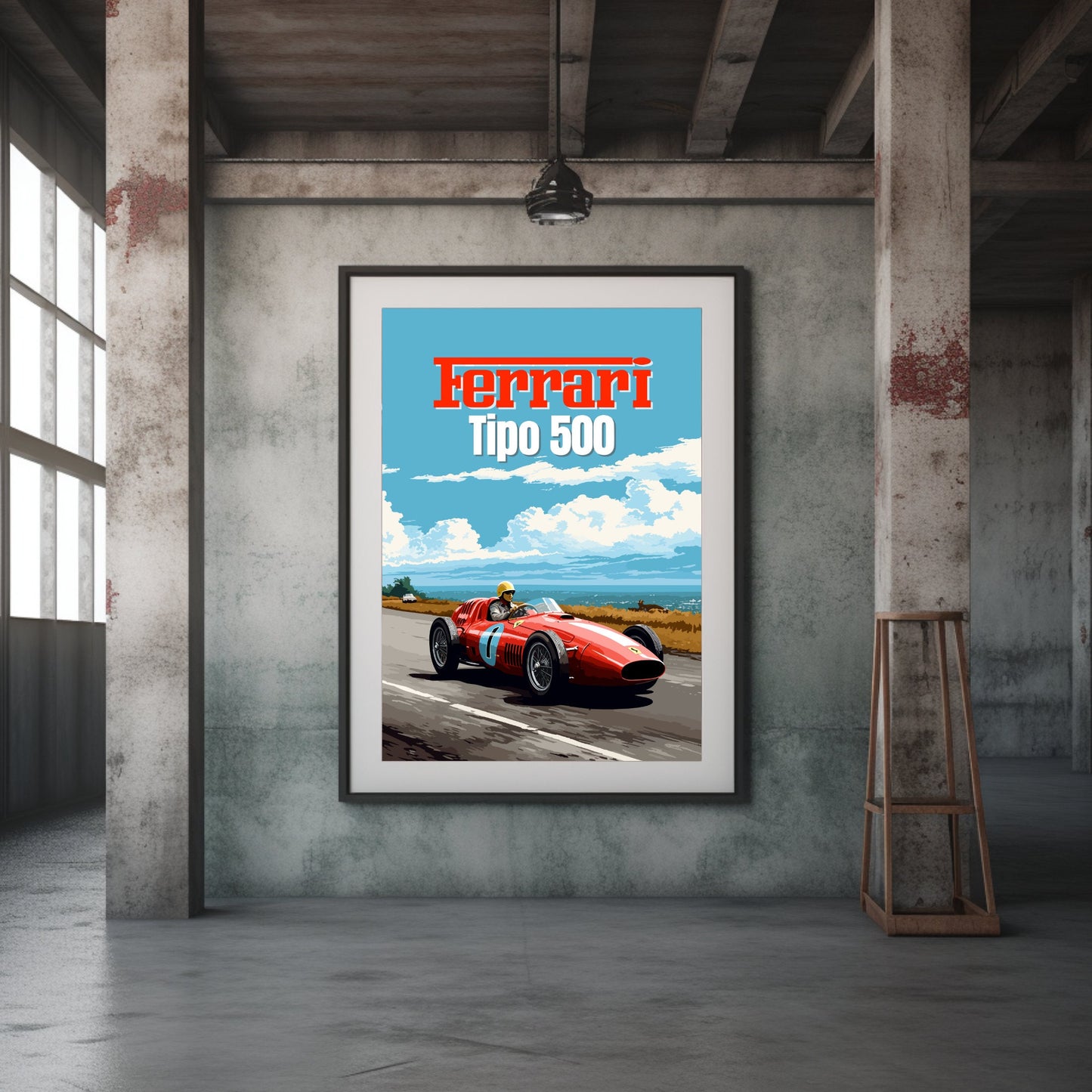 Ferrari Tipo 500 Print