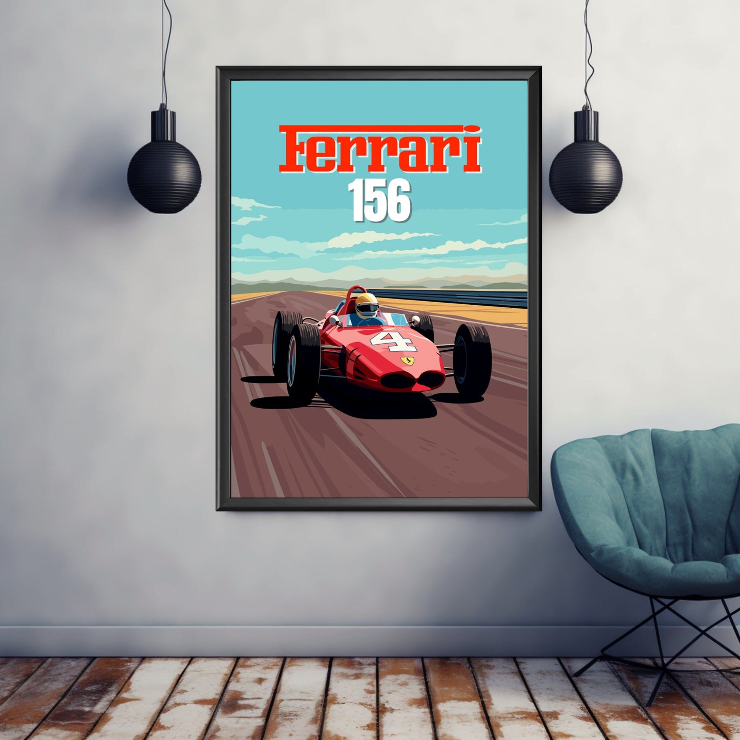 Ferrari 156 Print - F1