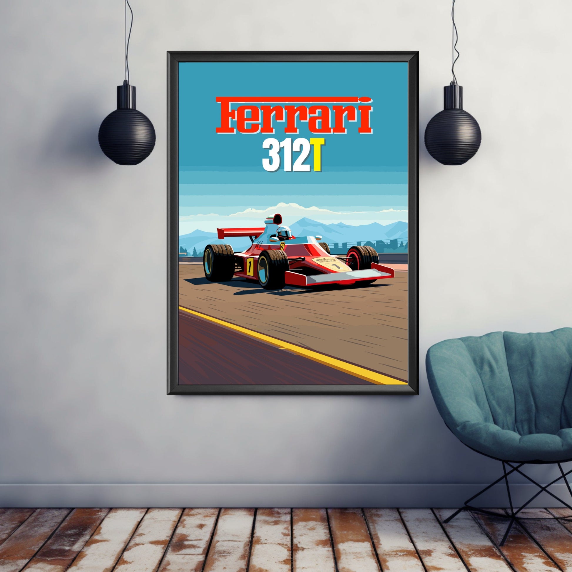 Ferrari 312T Print