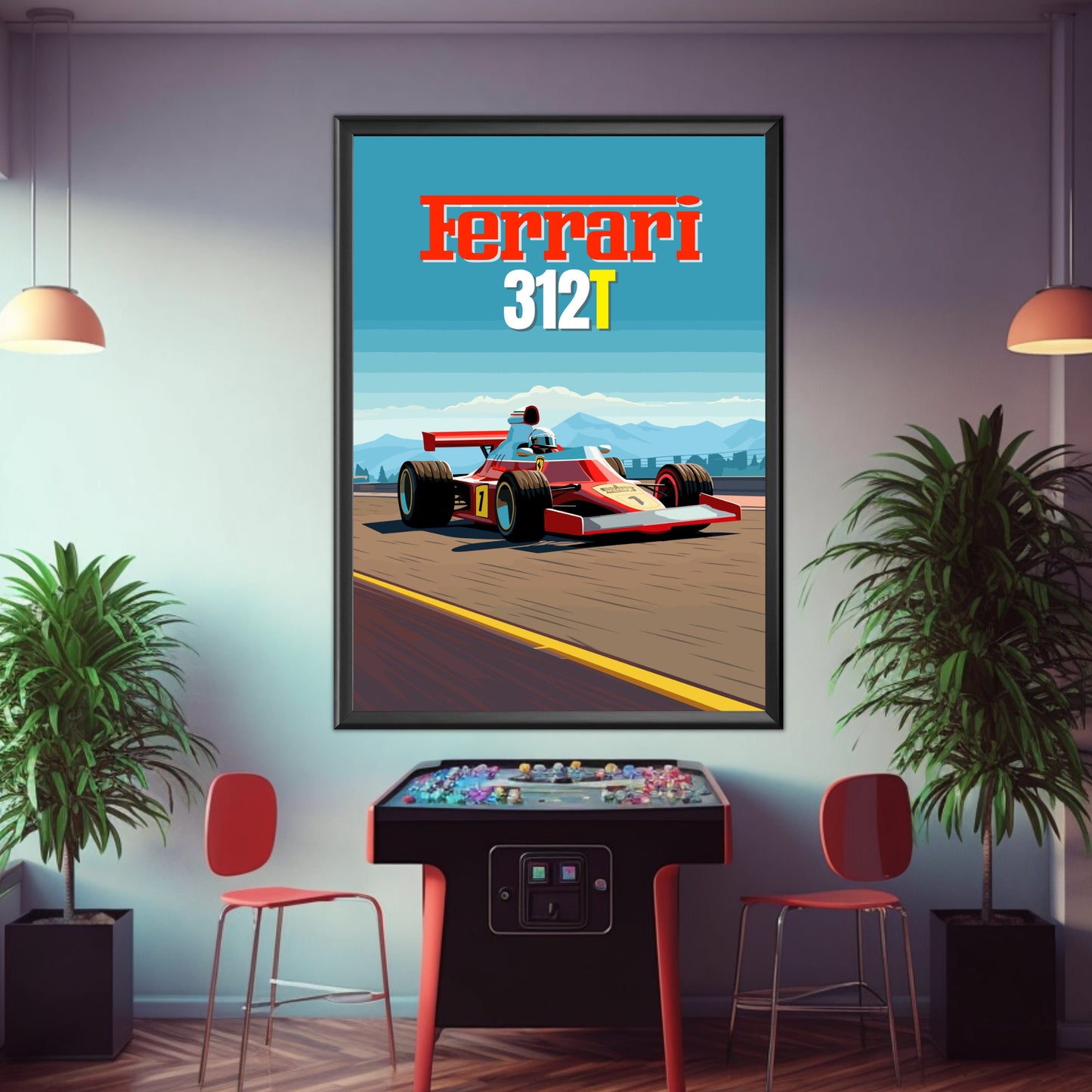 Ferrari 312T Print